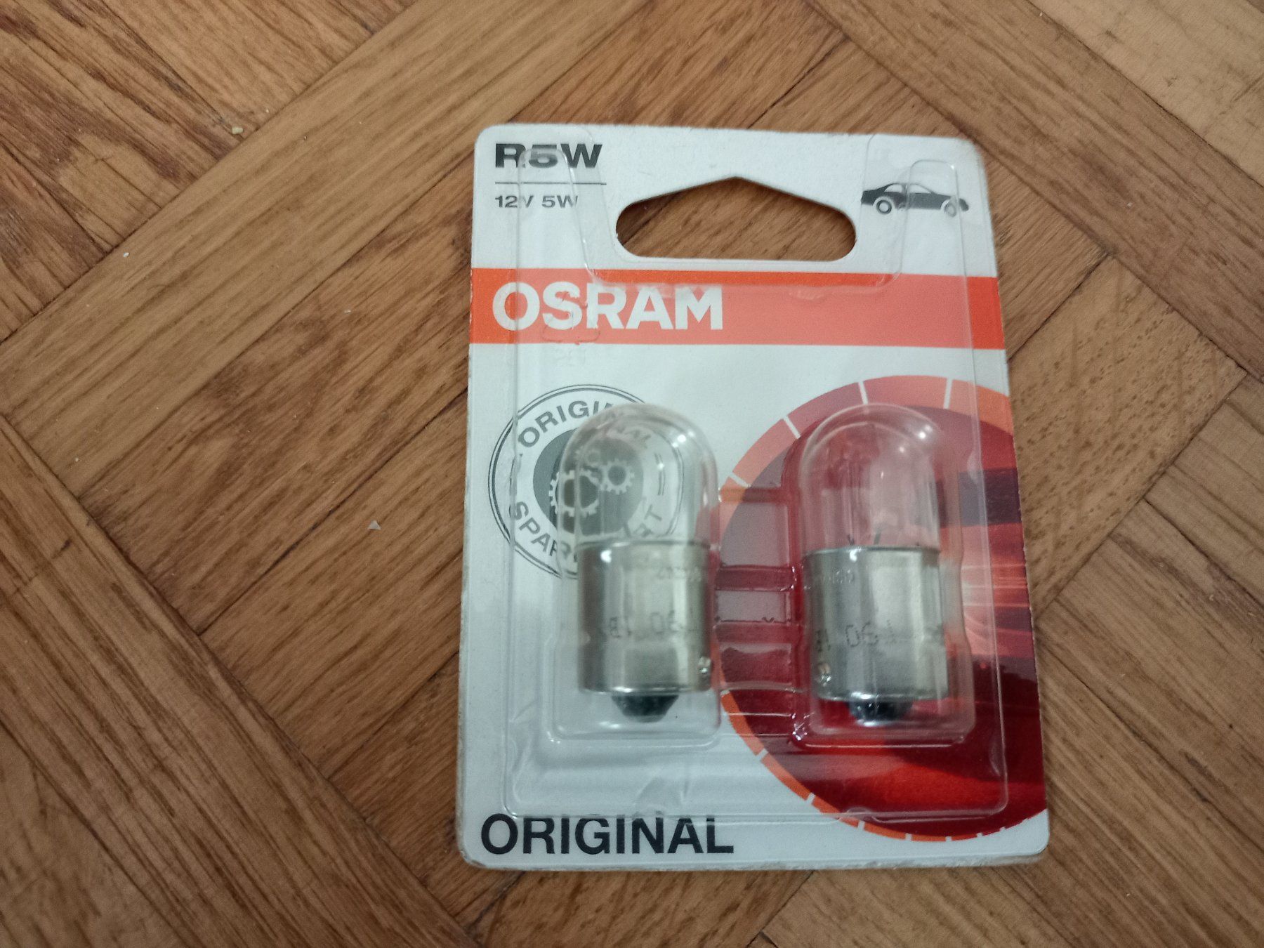 Produktbild von 3x OSRAM R5W 12V 5W Glübirne Auto