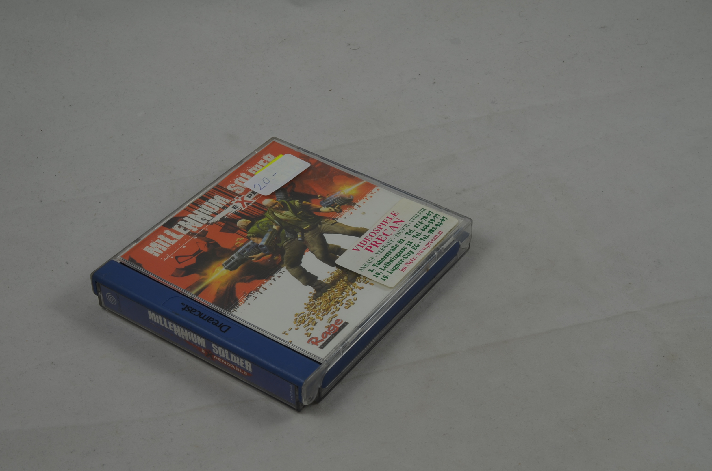 Produktbild von Millennium Soldier Expendable Dreamcast Spiel CIB (gut)