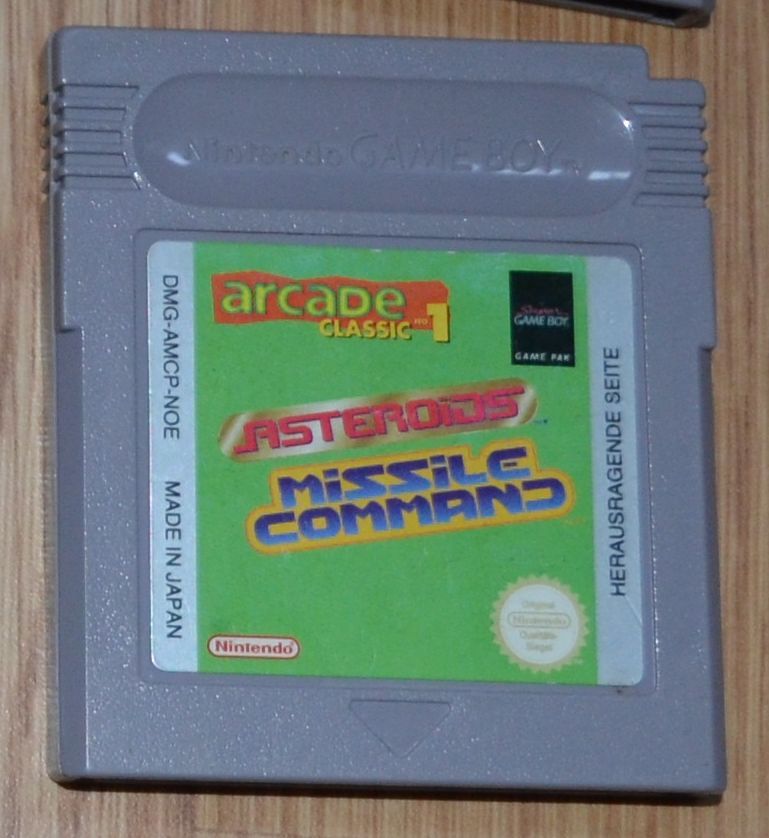 Produktbild von Arcade Classic 1 Asteroids Missile Command Game Boy Spiel