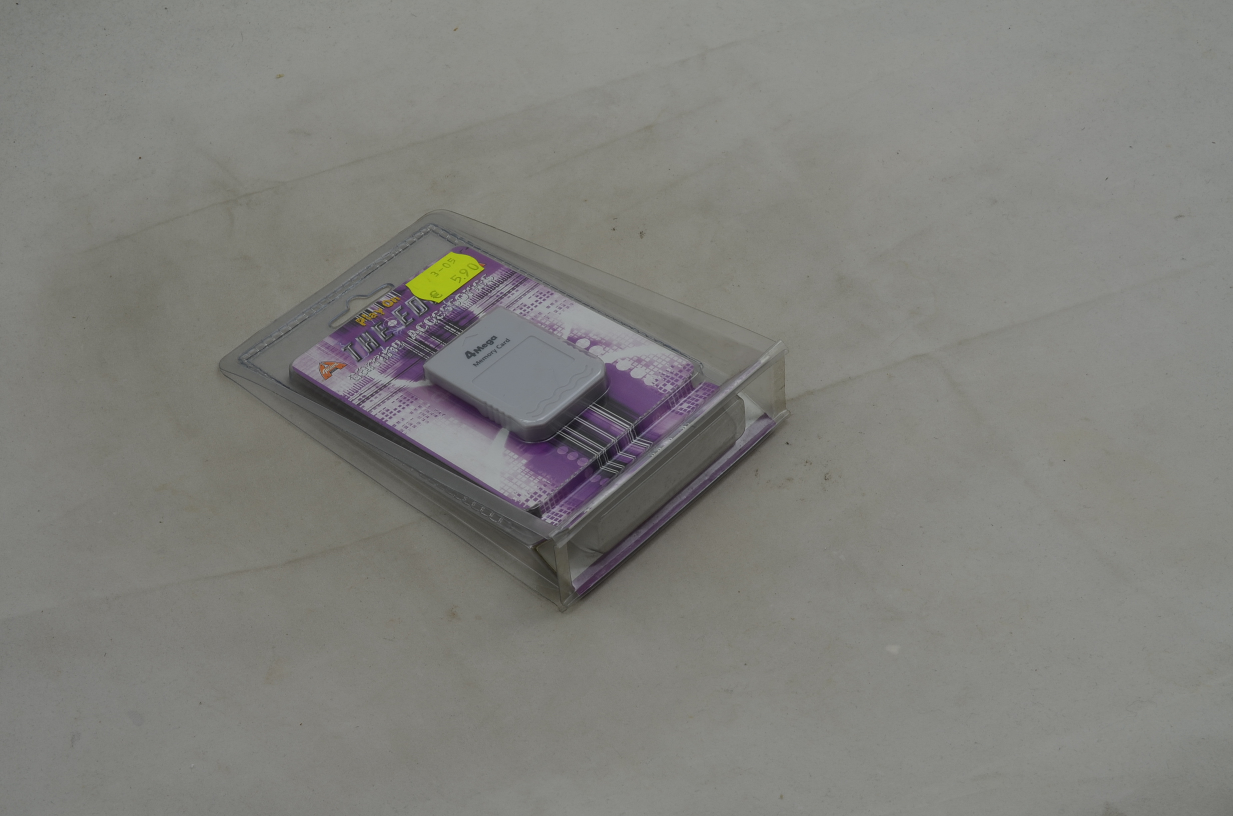Produktbild von The Edge 4MB Memory Card GameCube OVP