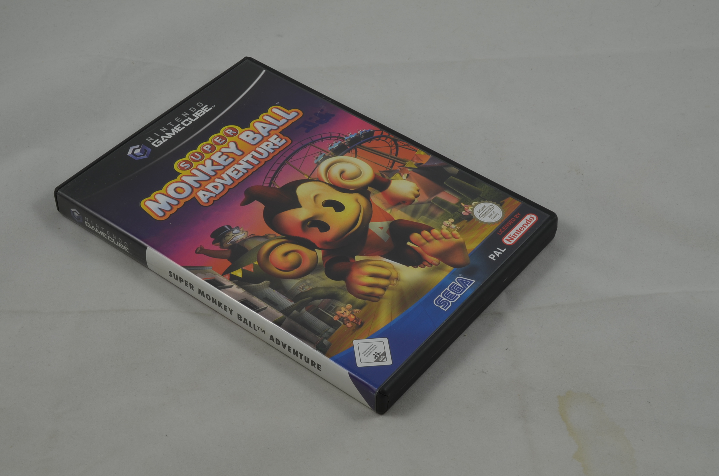 Produktbild von Super Monkey Ball Adventure GameCube Spiel CIB (gut)