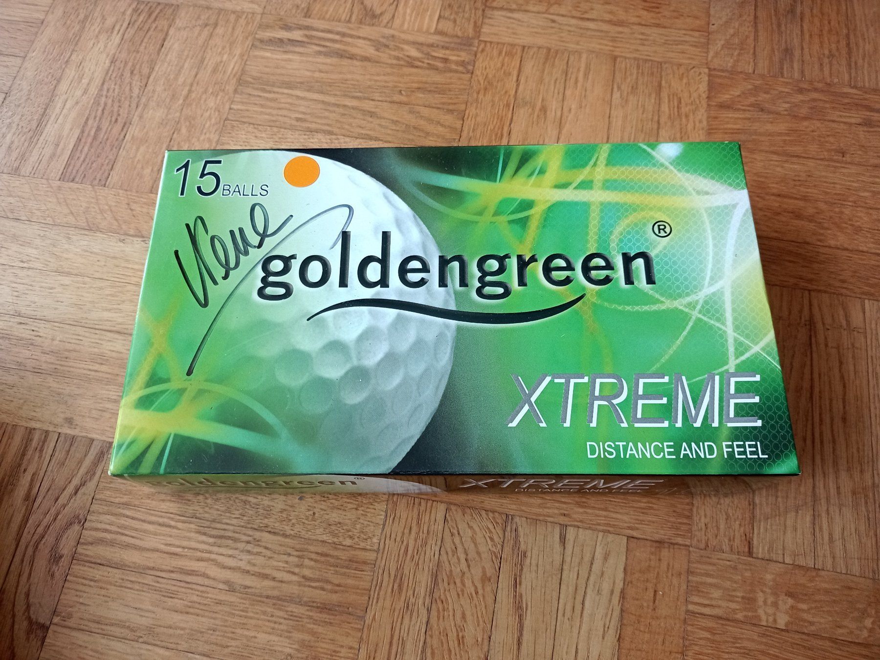 Produktbild von Golfbälle Goldengreen 15 Stück Neu