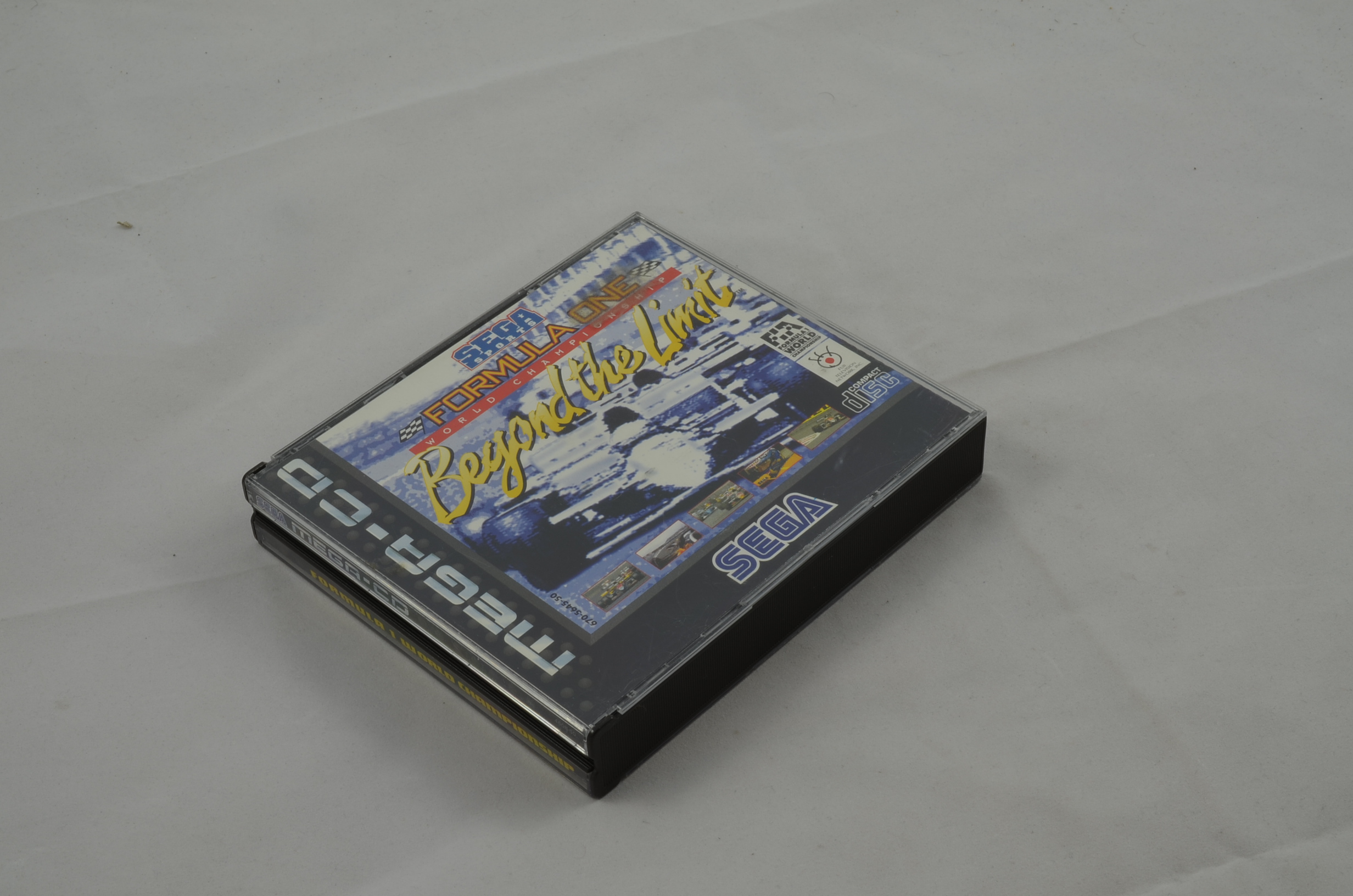 Produktbild von Formula One Beyond The Limit Sega Mega CD Spiel CIB (sehr gut)