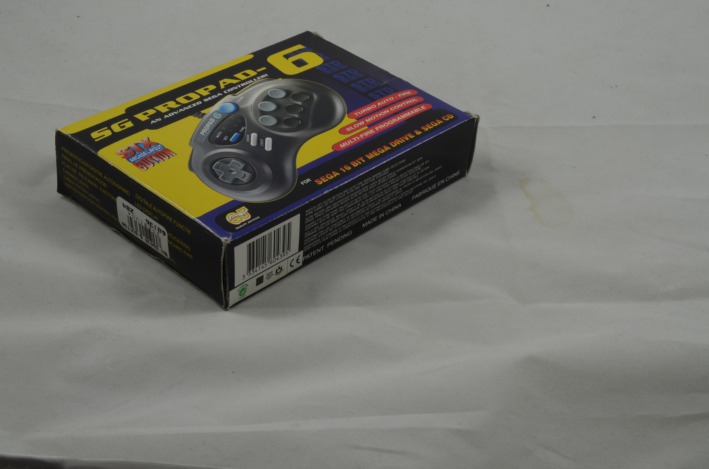 Produktbild von SG Propad 6 Controller Sega Mega Drive mit OVP