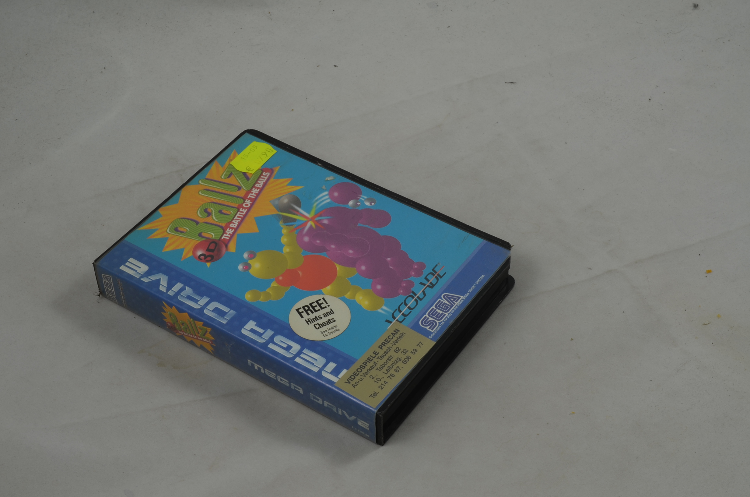 Produktbild von Ballz 3D Sega Mega Drive Spiel CIB (gut)