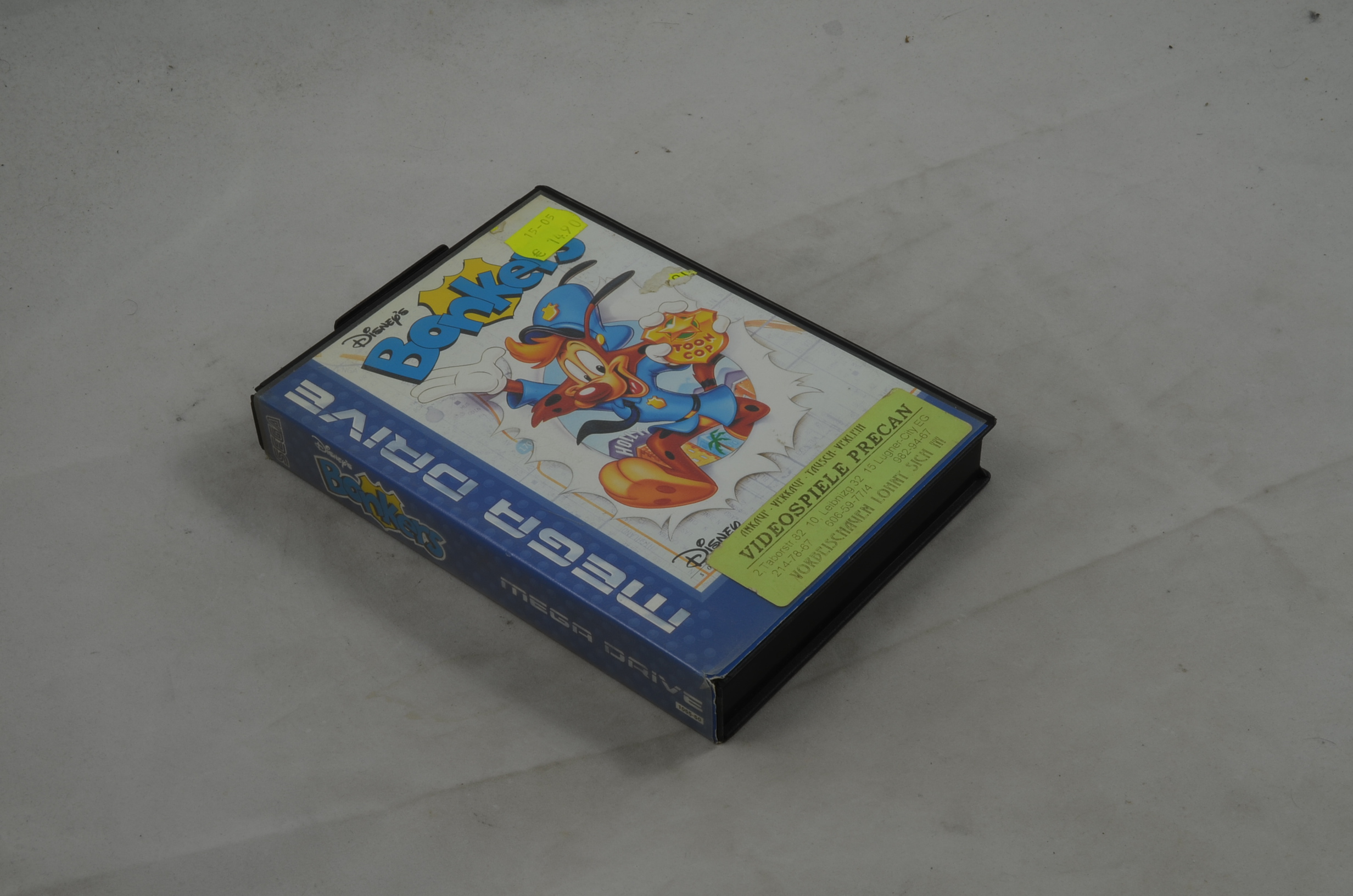 Produktbild von Bonkers Sega Mega Drive Spiel CIB (gut)