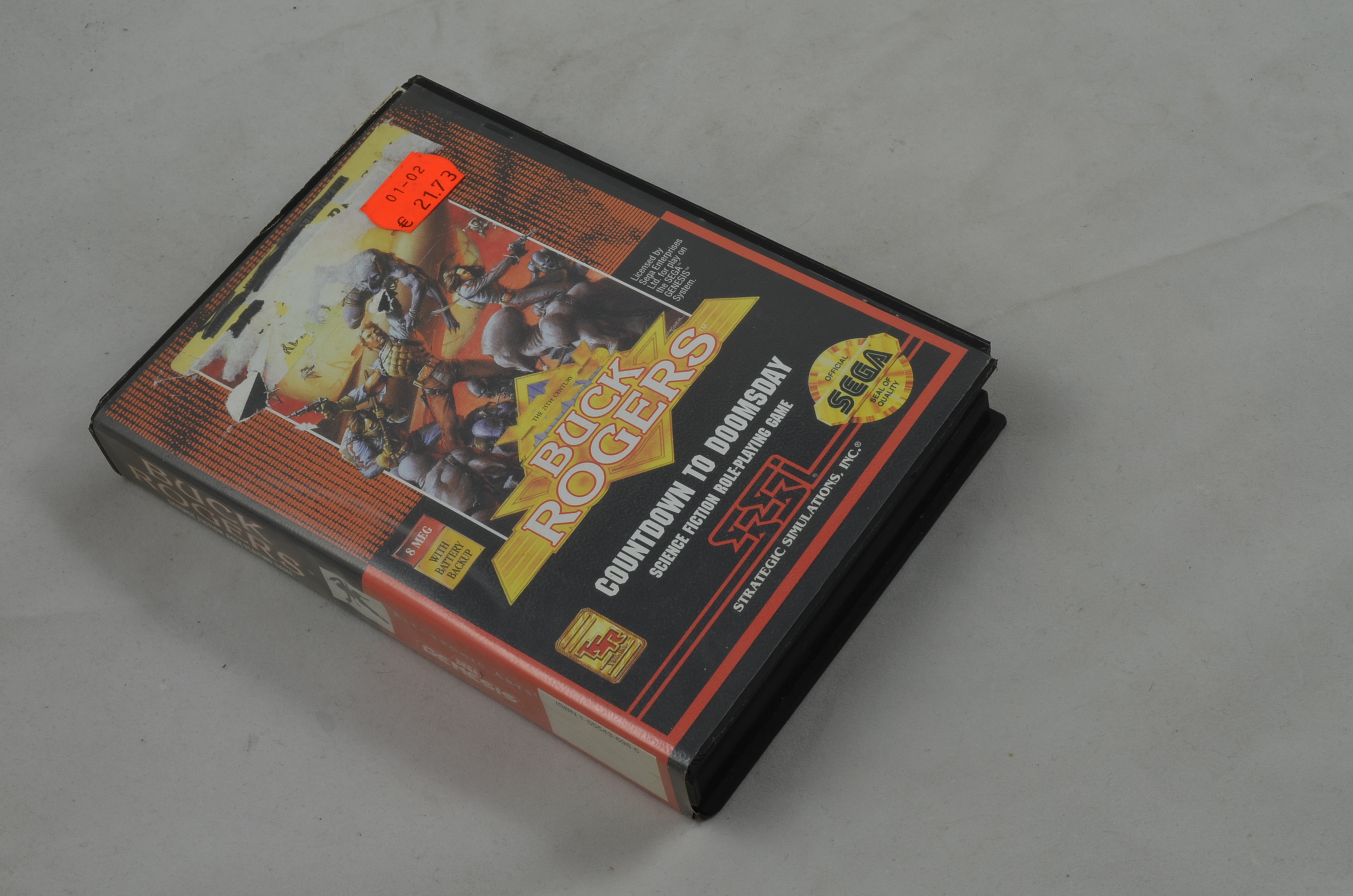 Produktbild von Buck Rogers Countdown to Doomsday Sega Mega Drive Spiel CIB (gut)