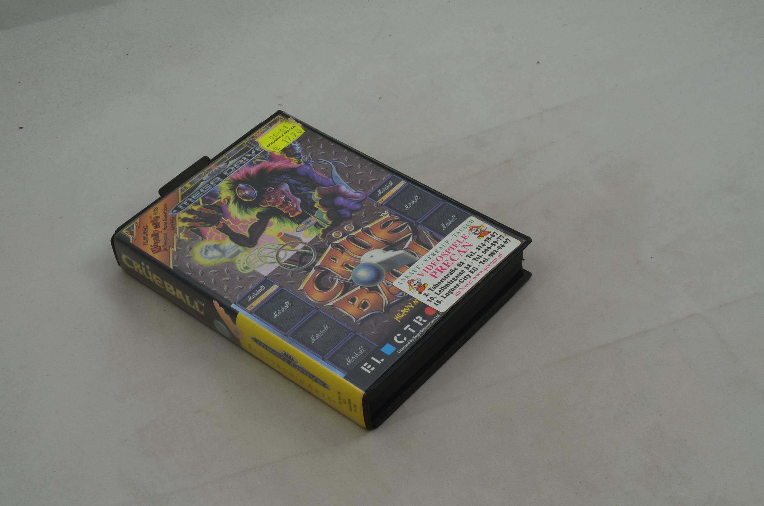 Produktbild von Crue Ball Sega Mega Drive Spiel CB