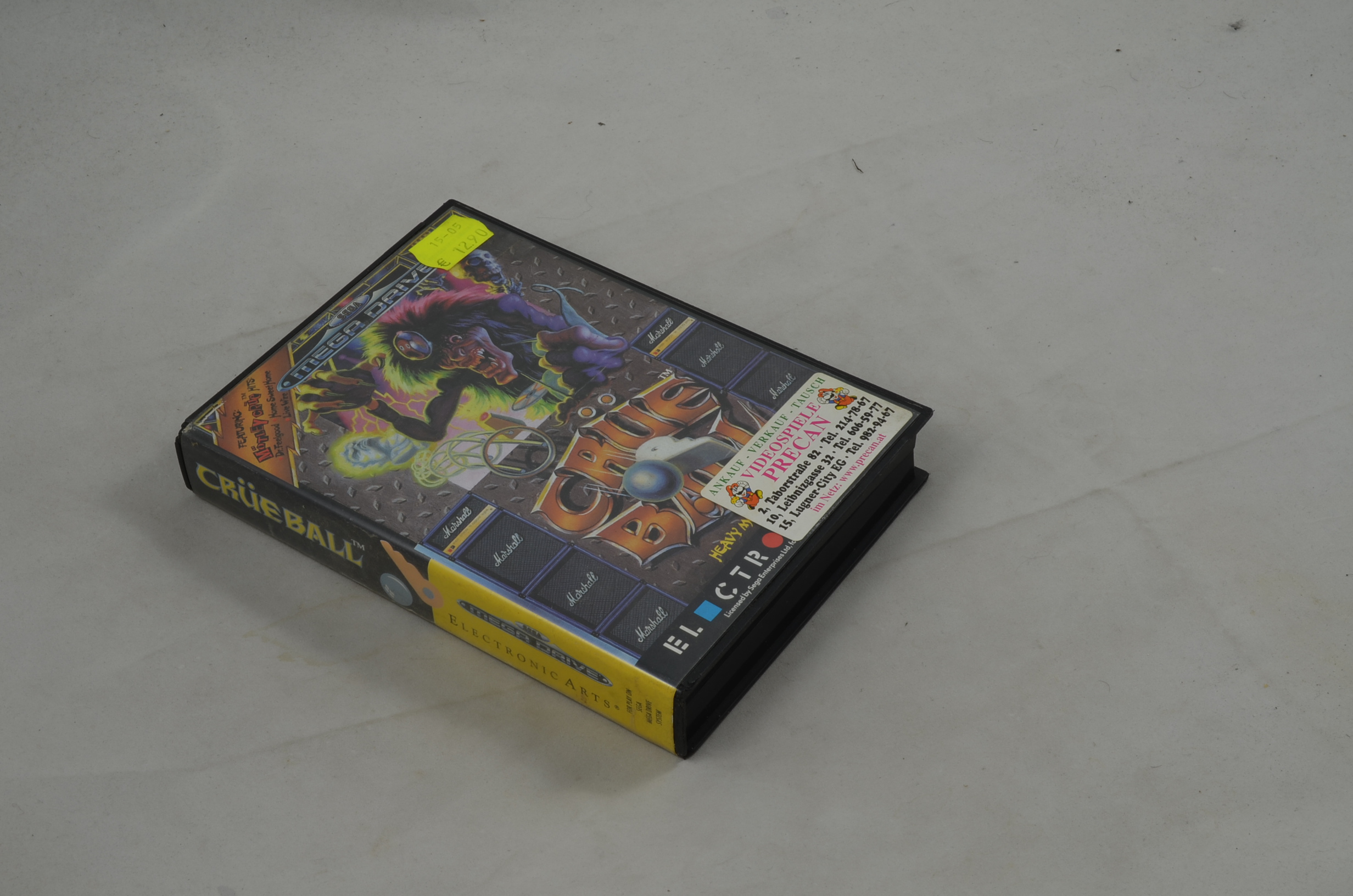 Produktbild von Crue Ball Sega Mega Drive Spiel CIB (gut)