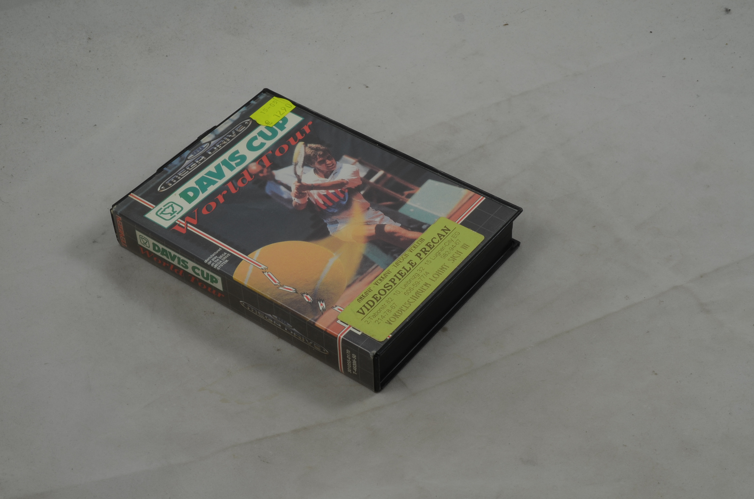 Produktbild von Davis Cup World Tour Tennis Sega Mega Drive Spiel CIB (gut)
