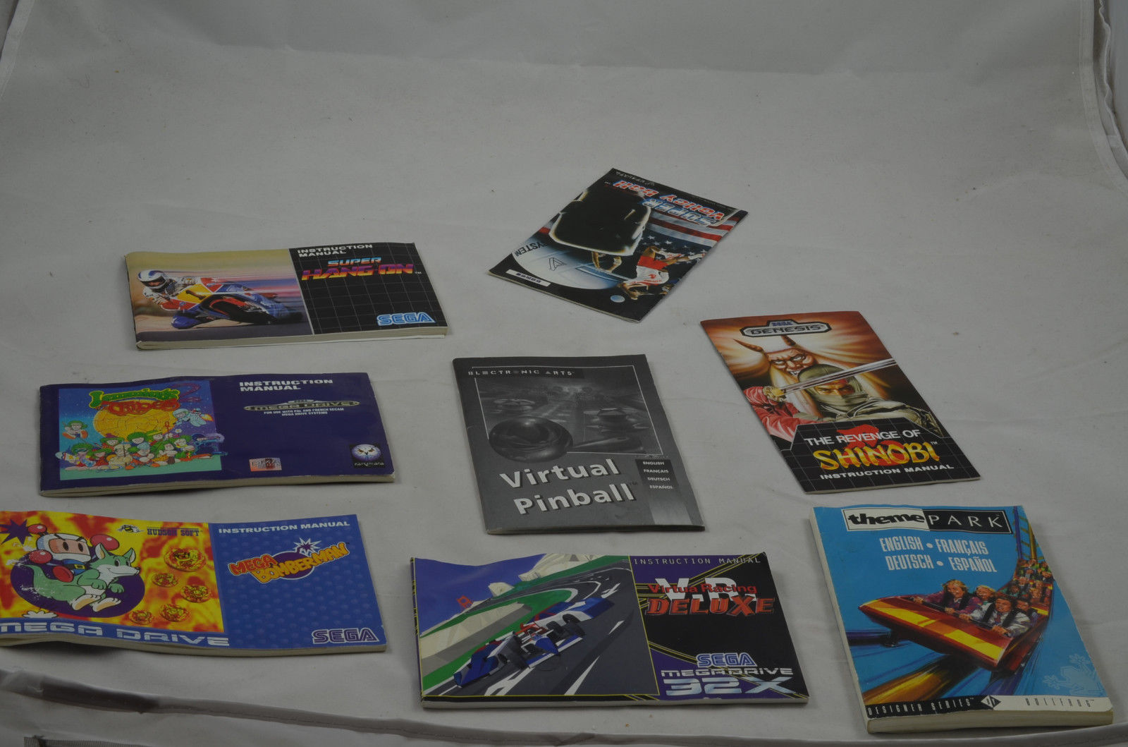 Produktbild von Diverse Anleitungen und Verpackungen Sega Mega Drive