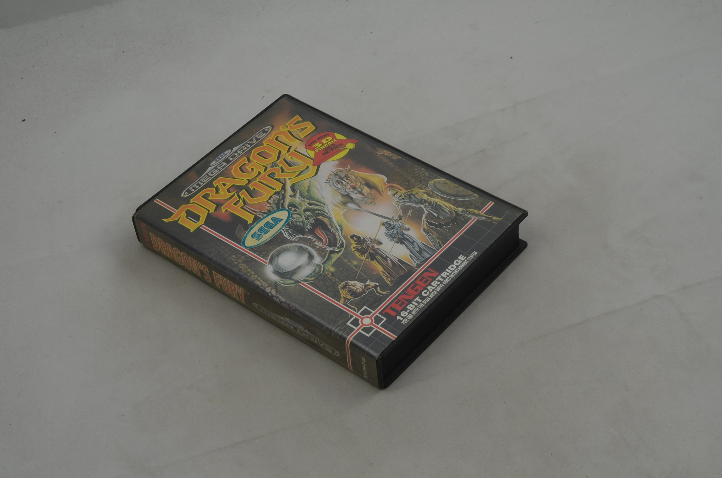 Produktbild von Dragon's Fury Sega Mega Drive Spiel CIB (gut)