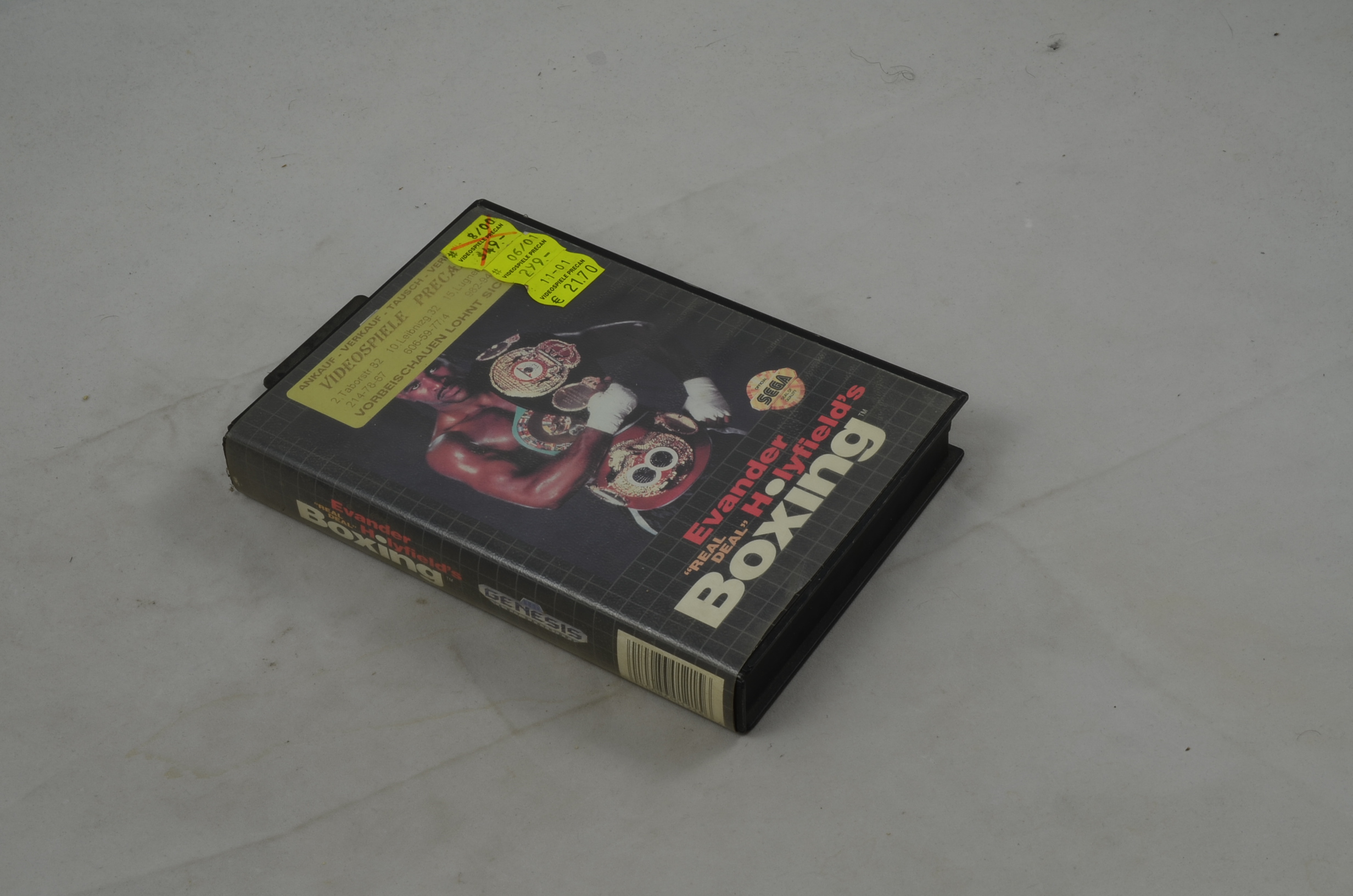 Produktbild von Evander Holyfield's Real Deal Boxing Sega Mega Drive Spiel CIB (gut)