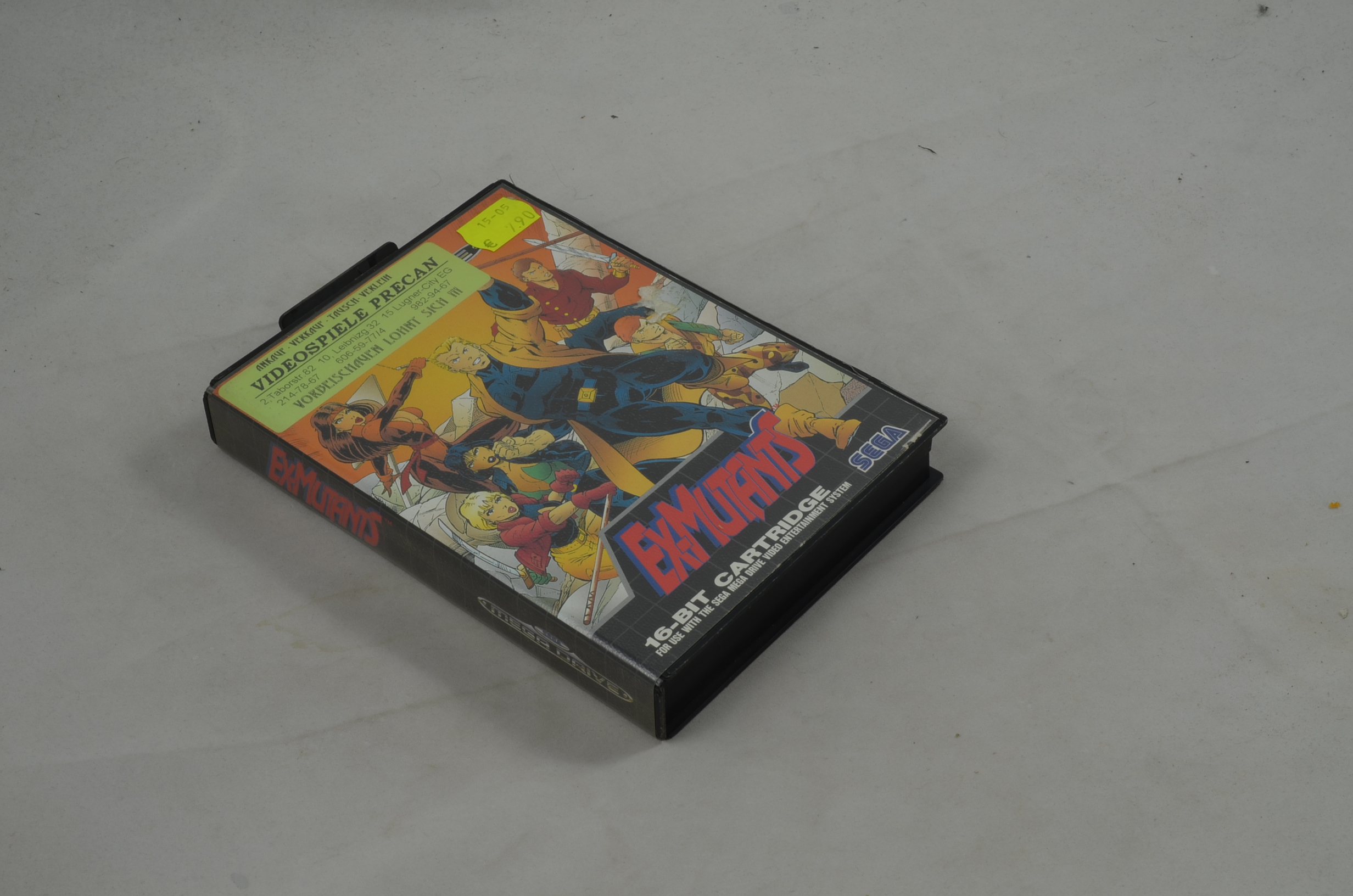 Produktbild von Ex-Mutants Sega Mega Drive Spiel CIB (gut)