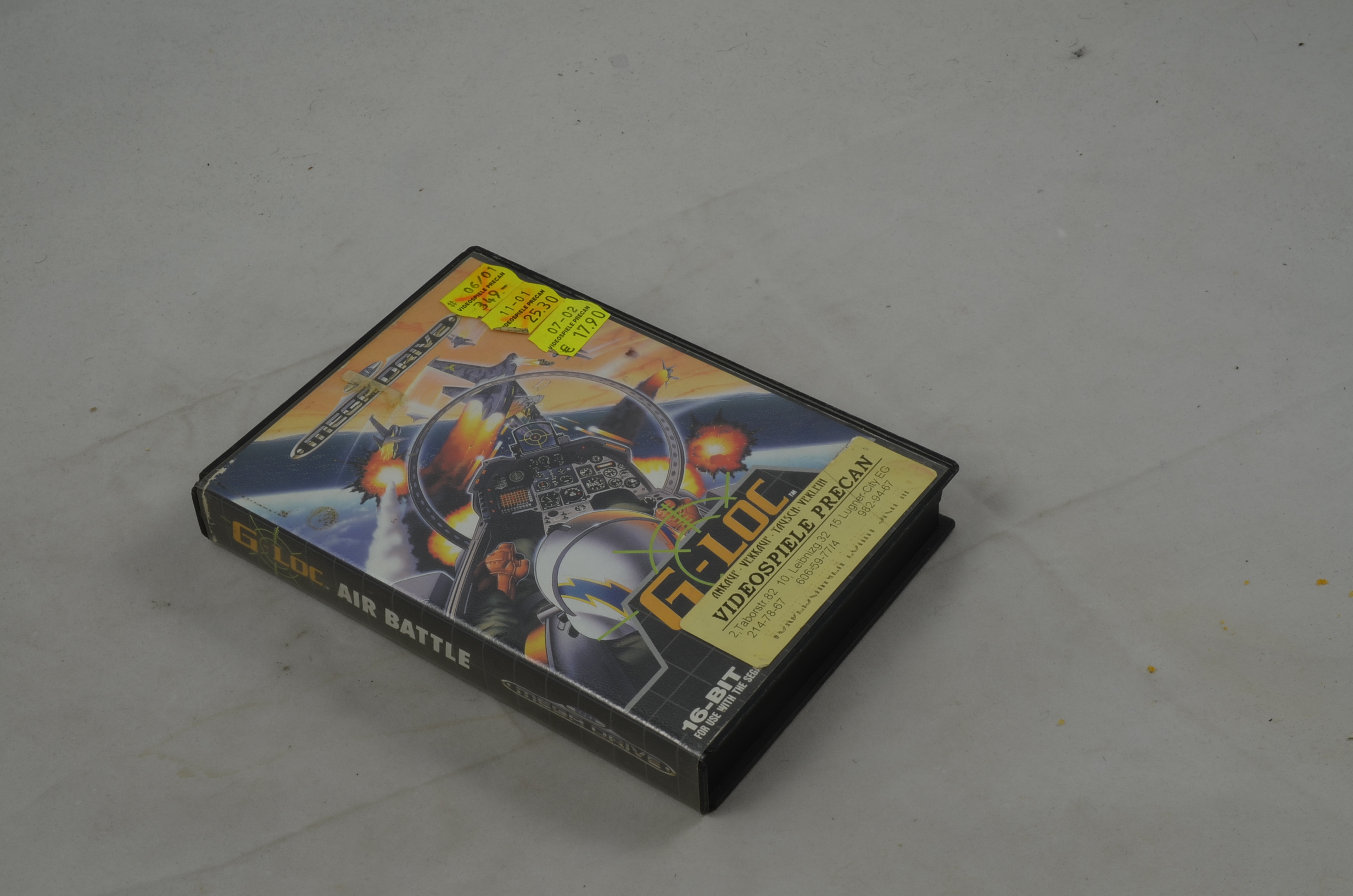Produktbild von G-LOC Air Battle Sega Mega Drive Spiel CIB (gut)