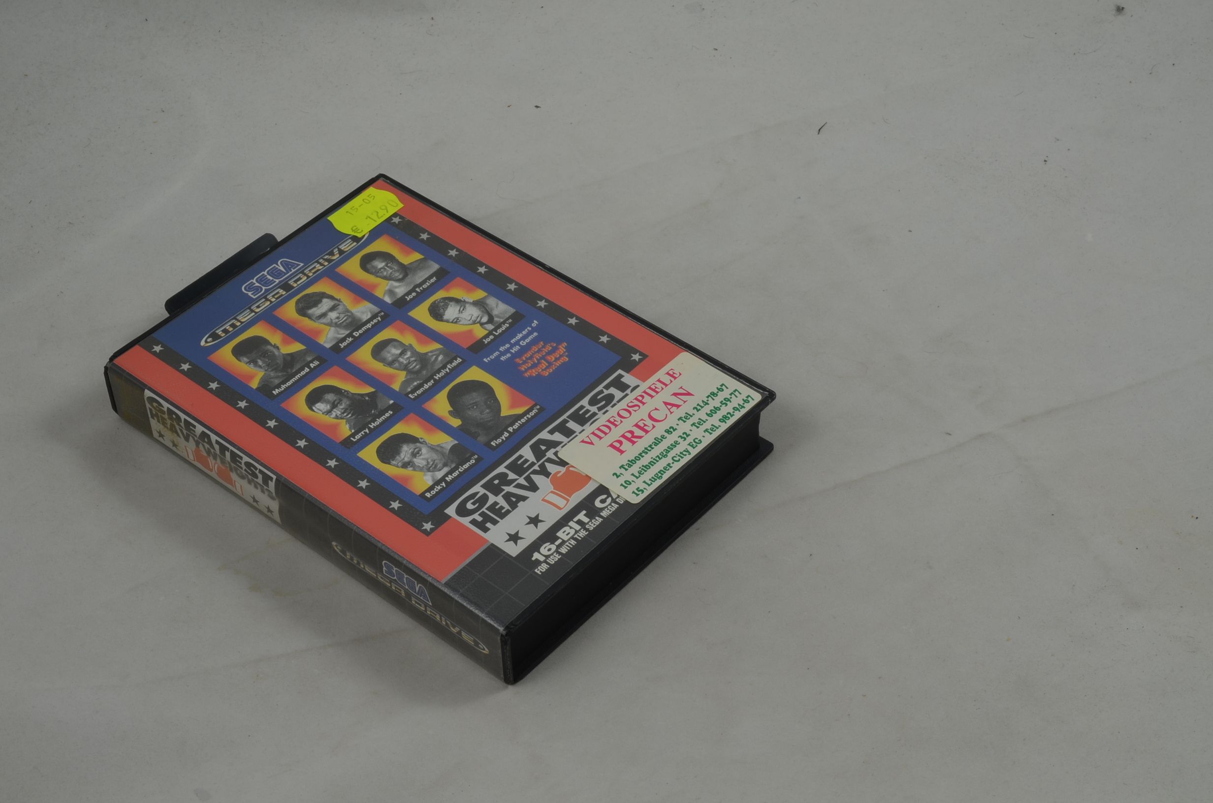 Produktbild von Greatest Heavyweights Sega Mega Drive Spiel CIB (gut)