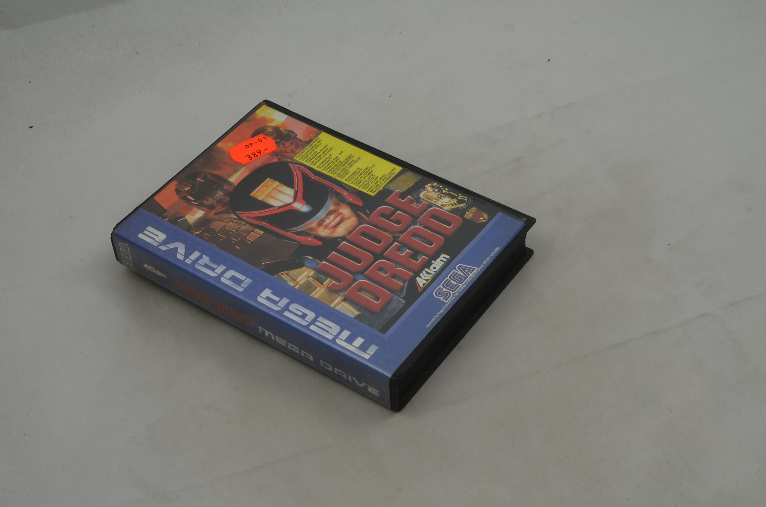 Produktbild von Judge Dredd Sega Mega Drive Spiel CIB (gut)