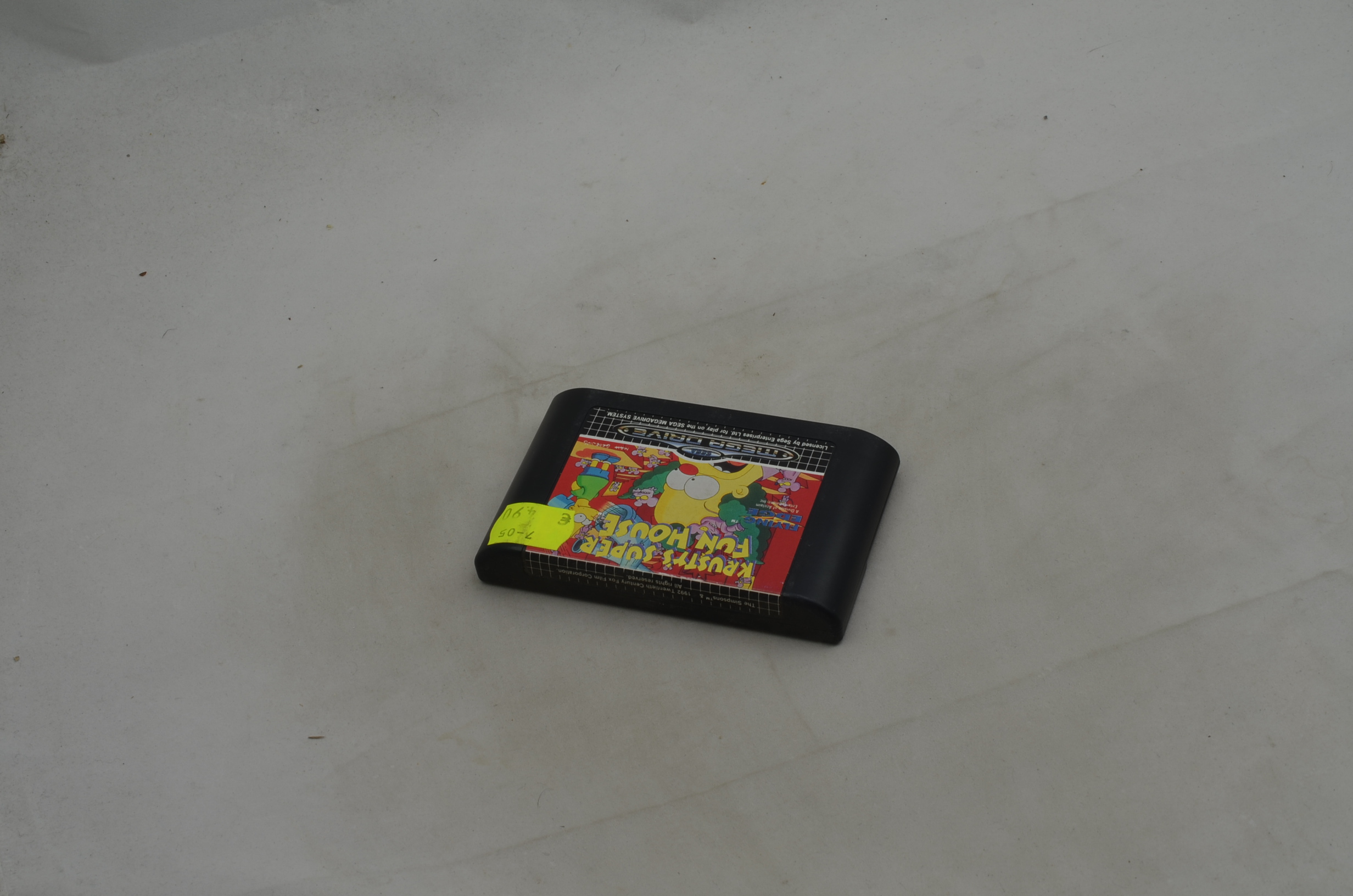 Produktbild von Krusty's Super Fun House Sega Mega Drive Spiel