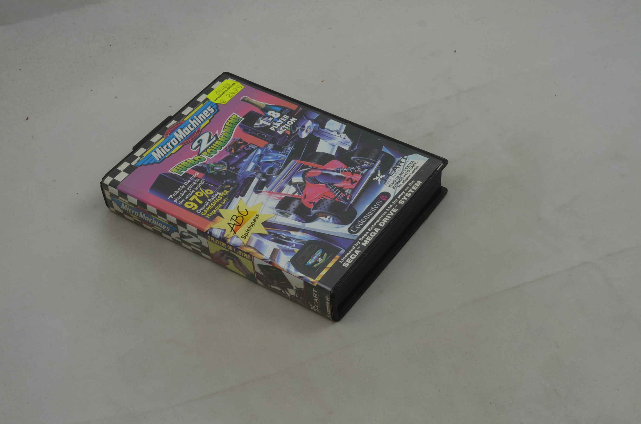 Produktbild von Micro Machines 2: Turbo Tournament Sega Mega Drive Spiel CIB (gut)