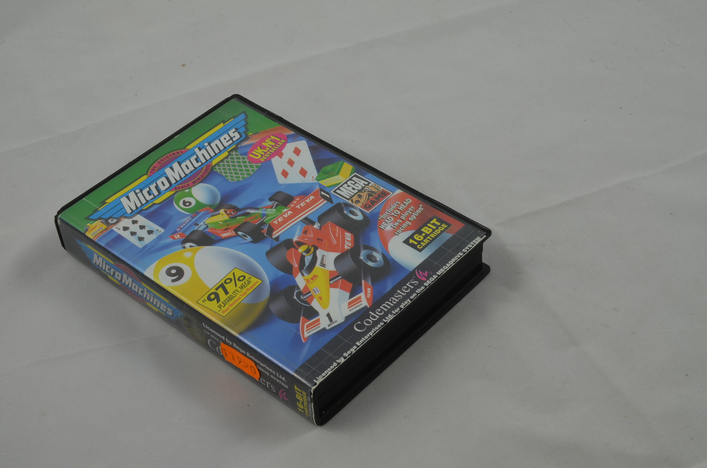 Produktbild von Micro Machines Sega Mega Drive Spiel CIB (gut)
