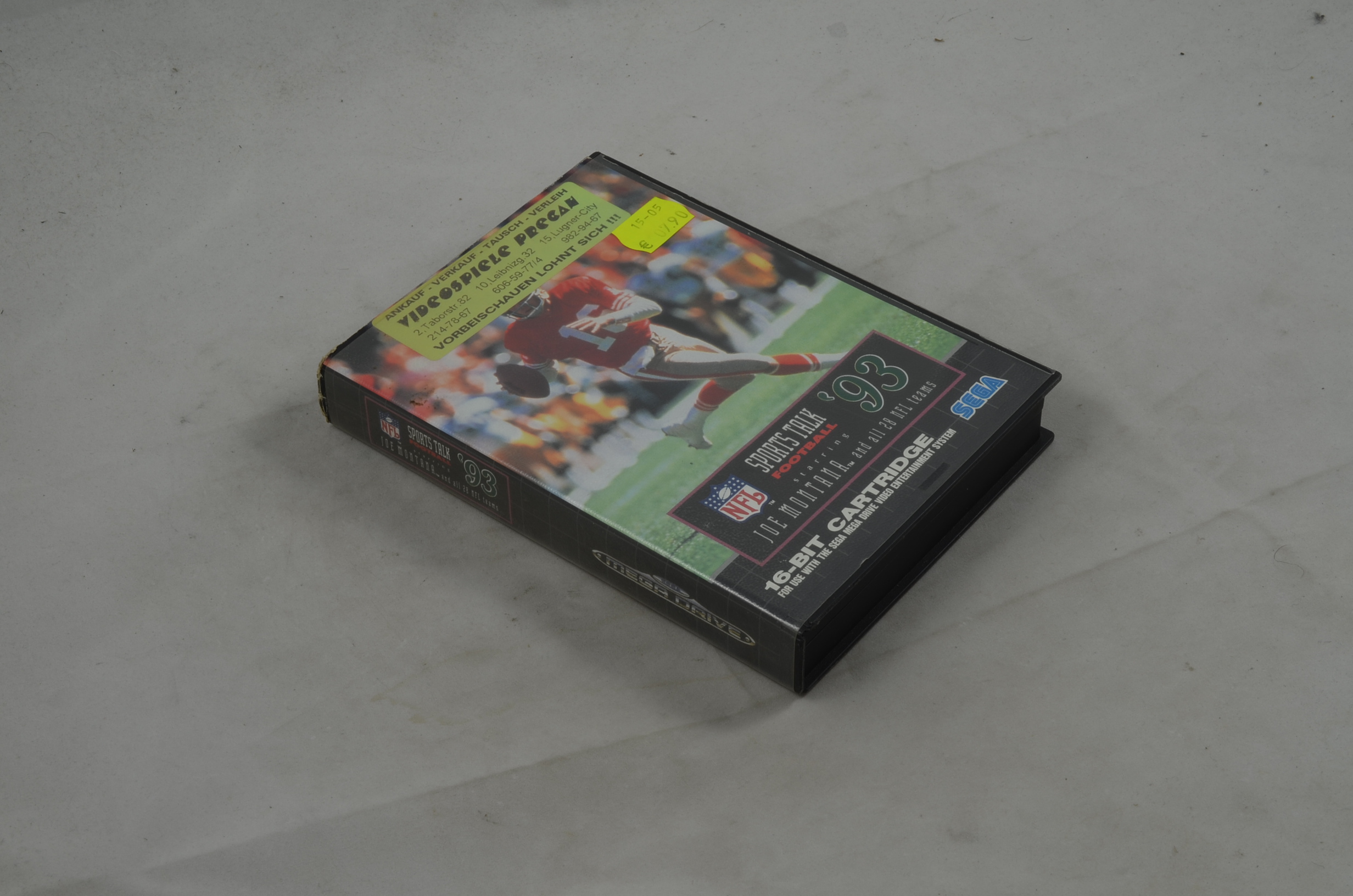 Produktbild von NFL Sports Talk Football '93 Sega Mega Drive Spiel CIB (gut)