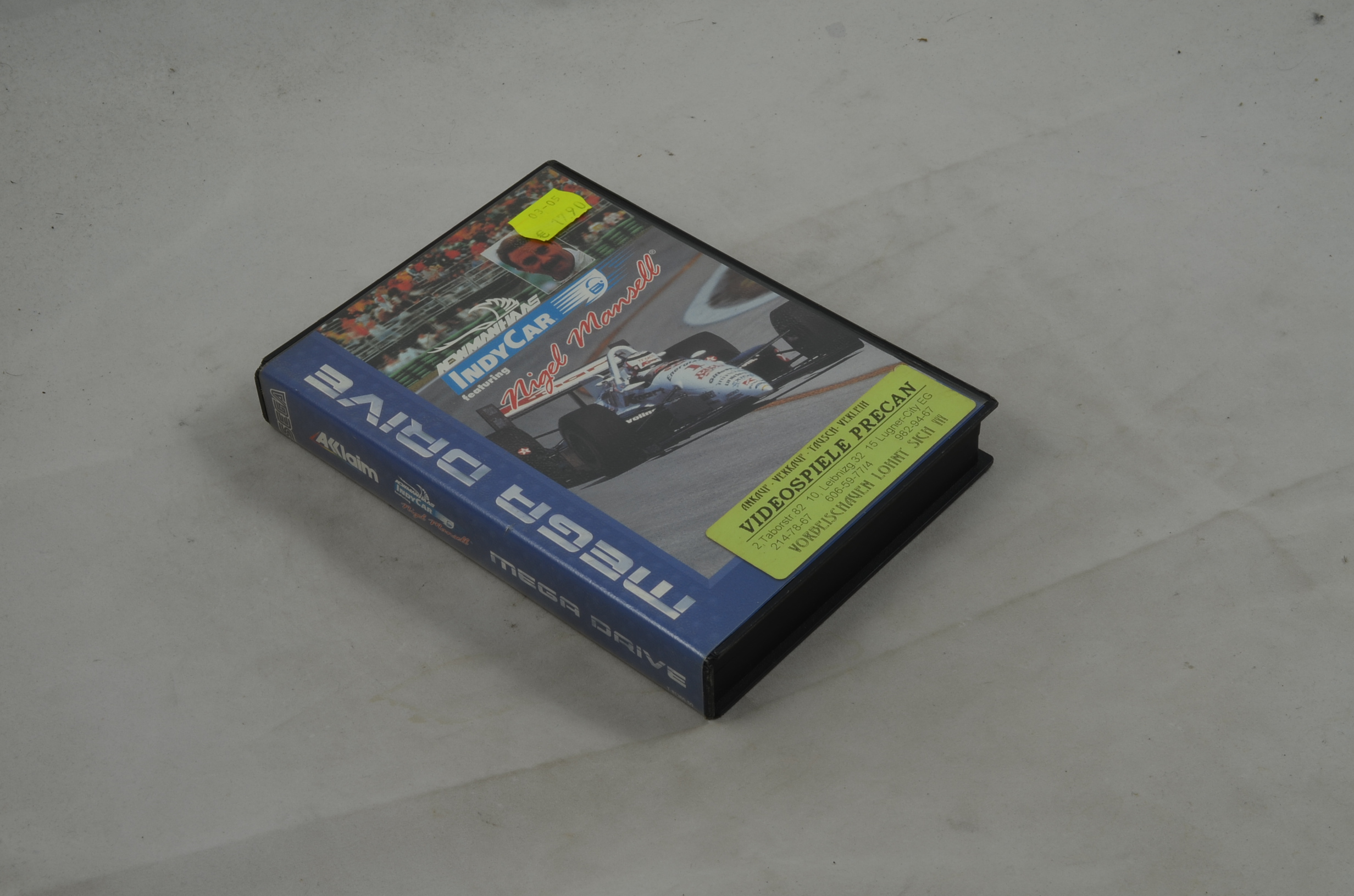 Produktbild von Nigel Mansell Indy Car Sega Mega Drive Spiel CIB (gut)
