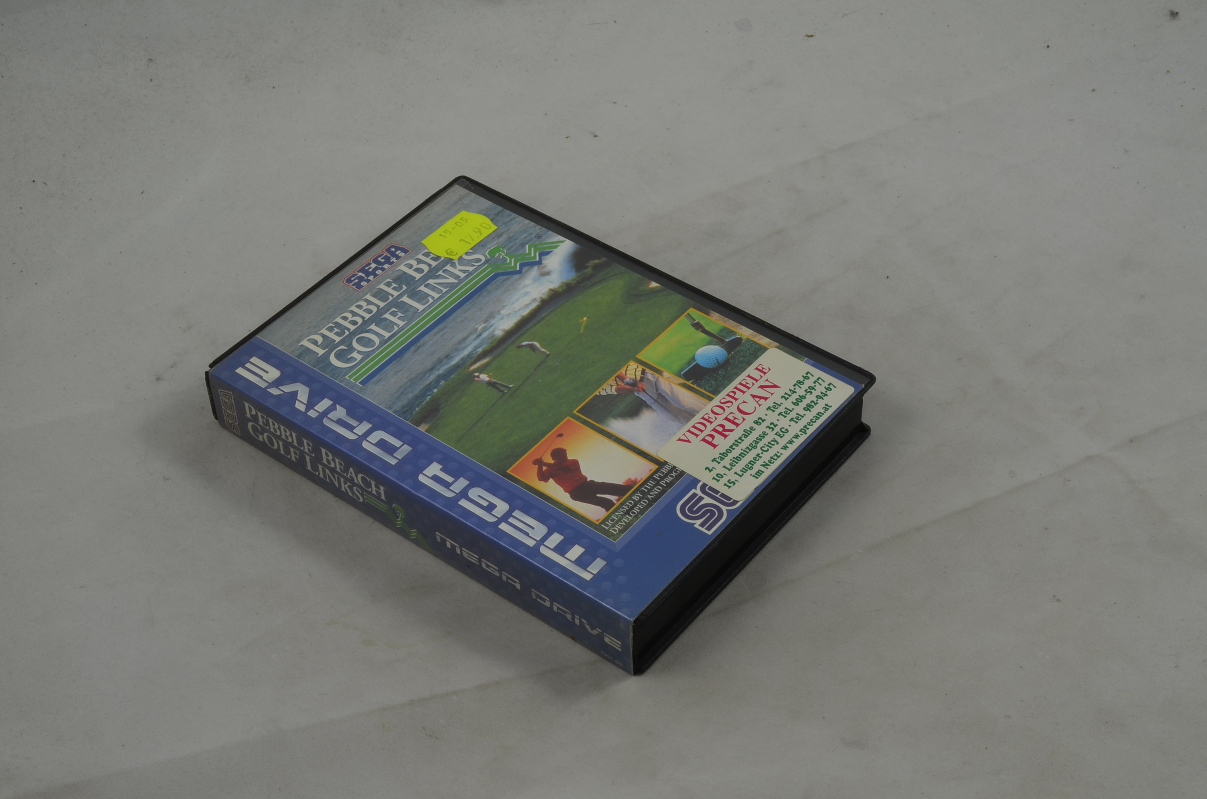 Produktbild von Pebble Beach Golf Links Sega Mega Drive Spiel CIB (gut)
