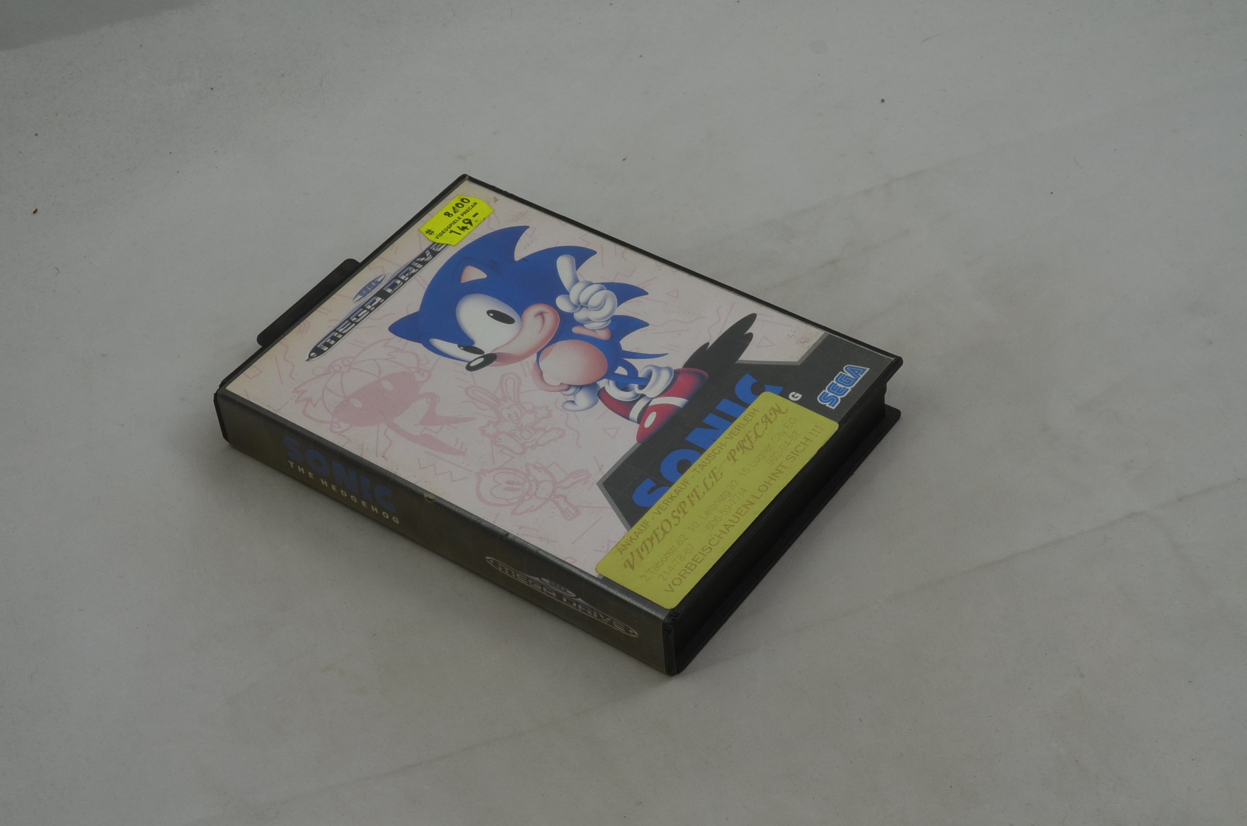 Produktbild von Sonic the Hedgehog Sega Mega Drive Spiel CIB (gut)