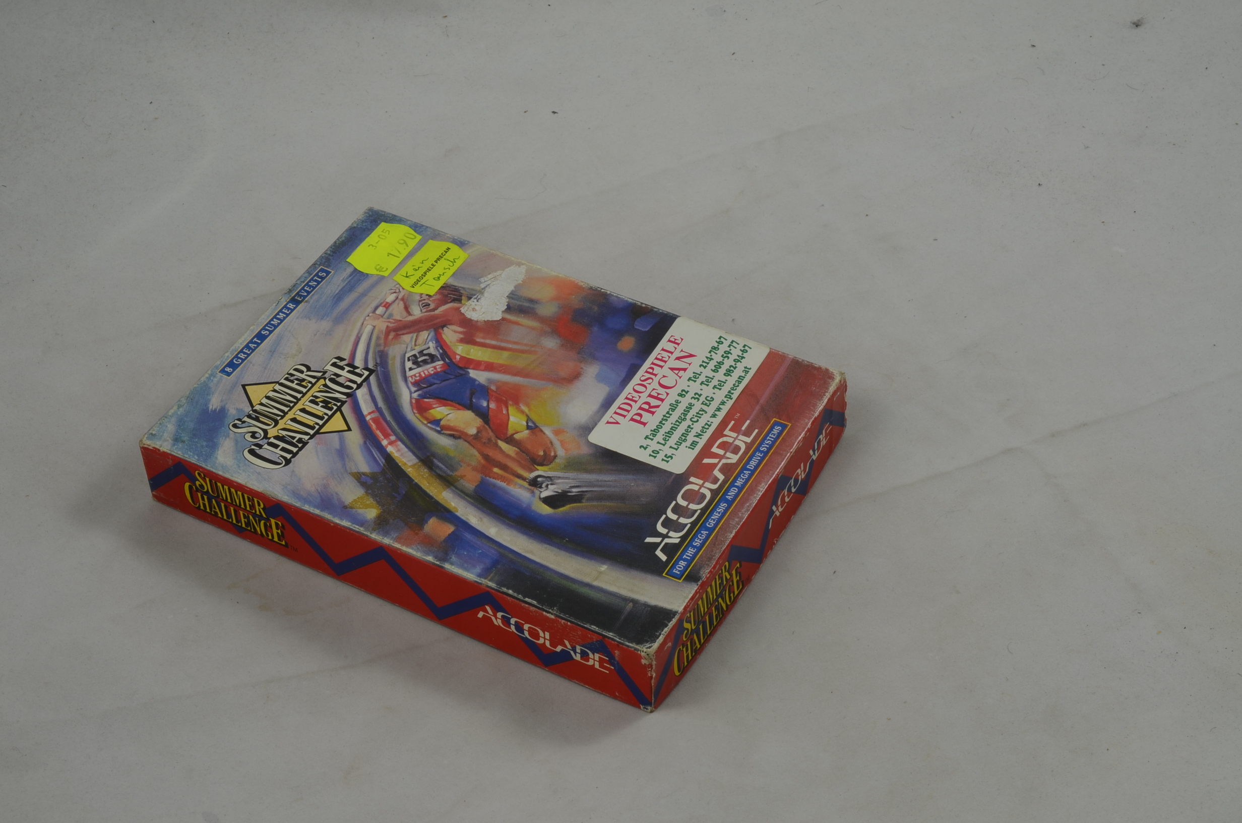 Produktbild von Summer Challenge Sega Mega Drive Spiel CB