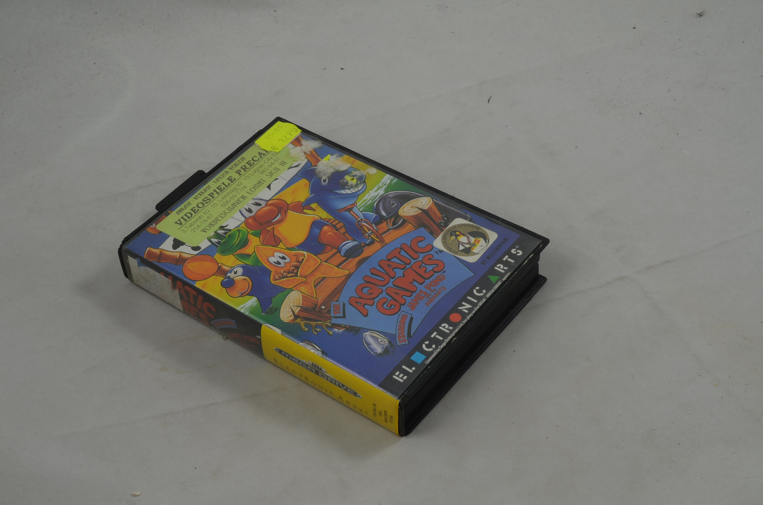 Produktbild von Aquatic Games Sega Mega Drive Spiel CIB (gut)