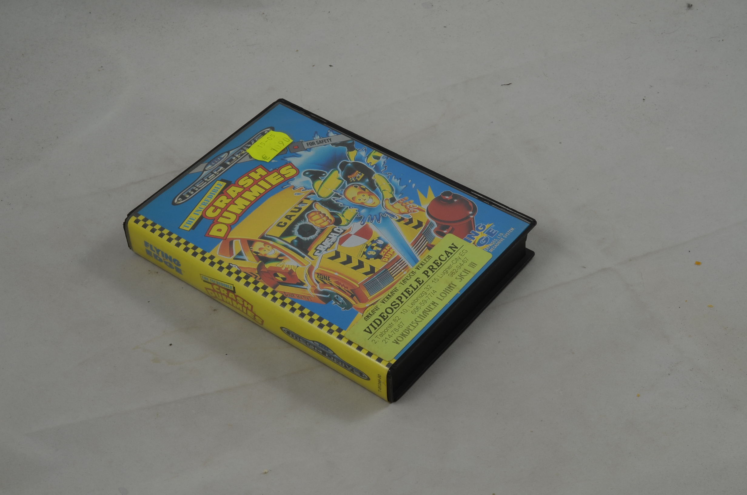 Produktbild von The Incredible Crash Dummies Sega Mega Drive Spiel CIB (gut)