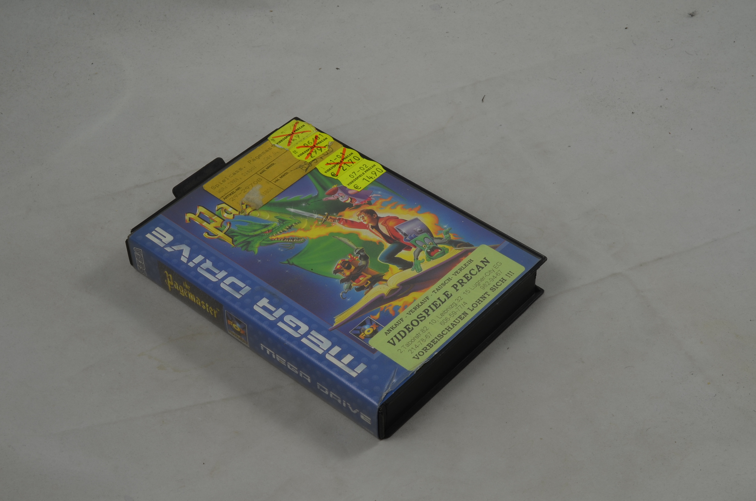 Produktbild von The Pagemaster Sega Mega Drive Spiel CIB (gut)