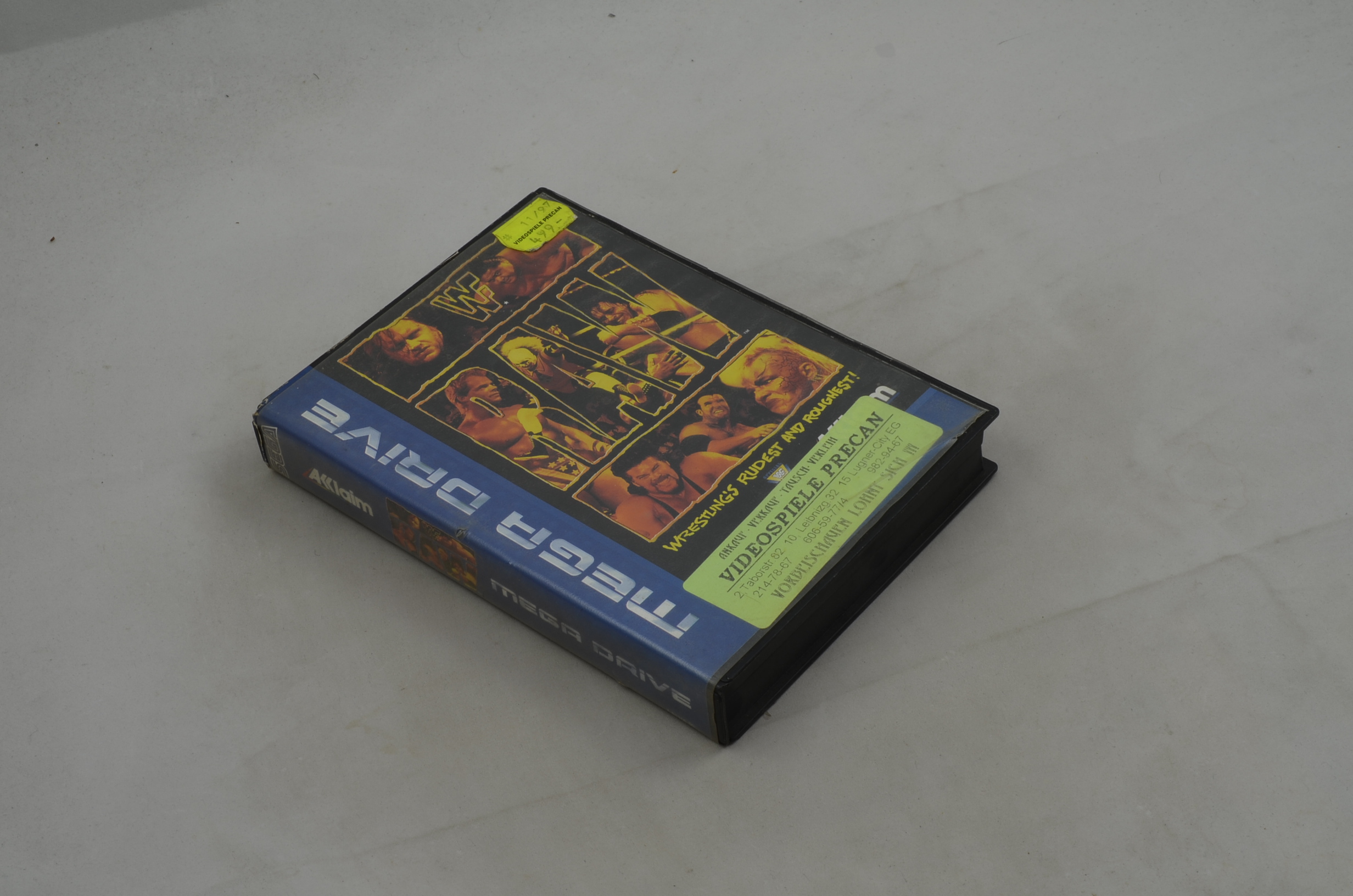 Produktbild von WWF Raw Sega Mega Drive Spiel CB