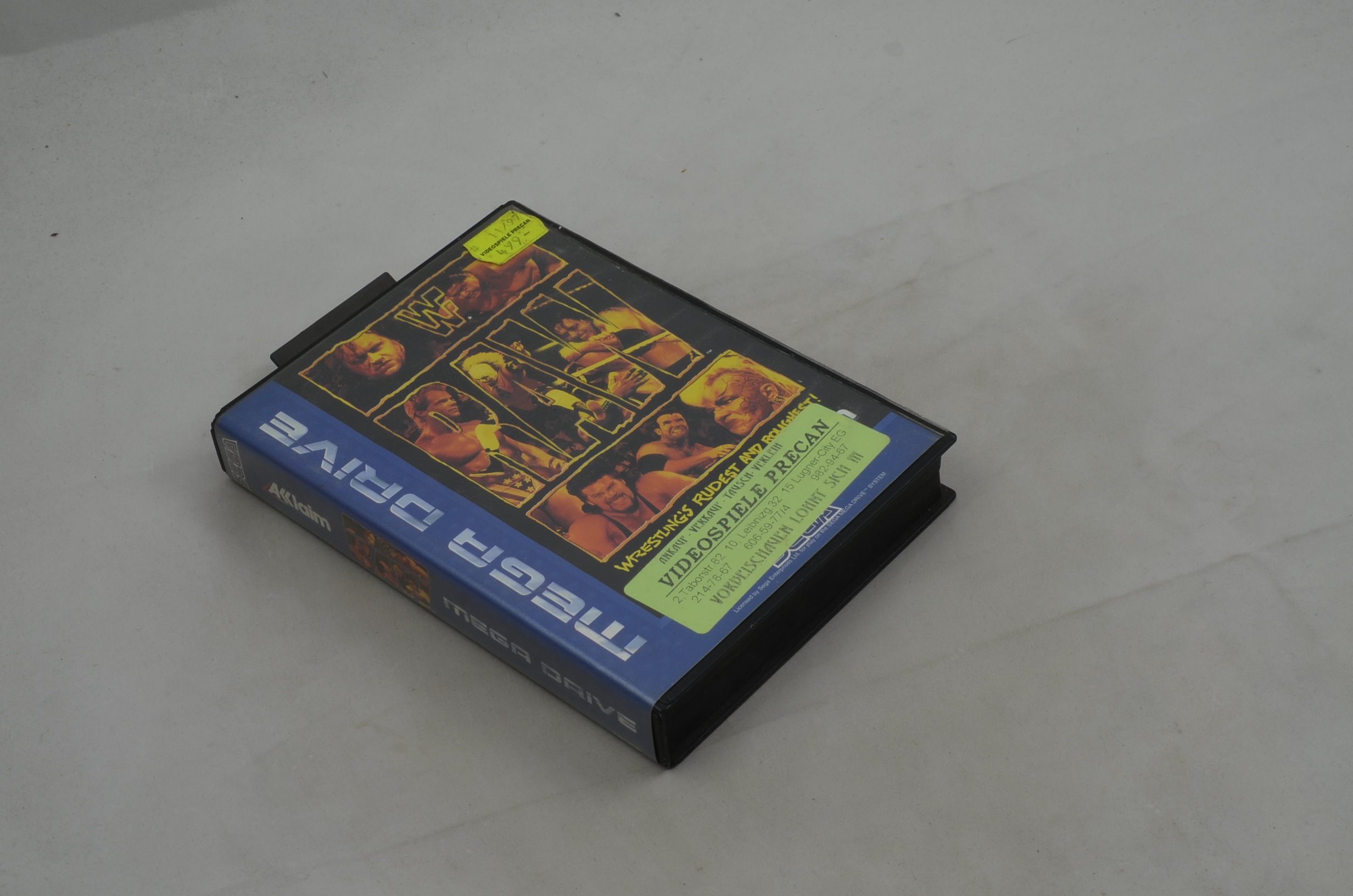 Produktbild von WWF Raw Sega Mega Drive Spiel CIB (gut)