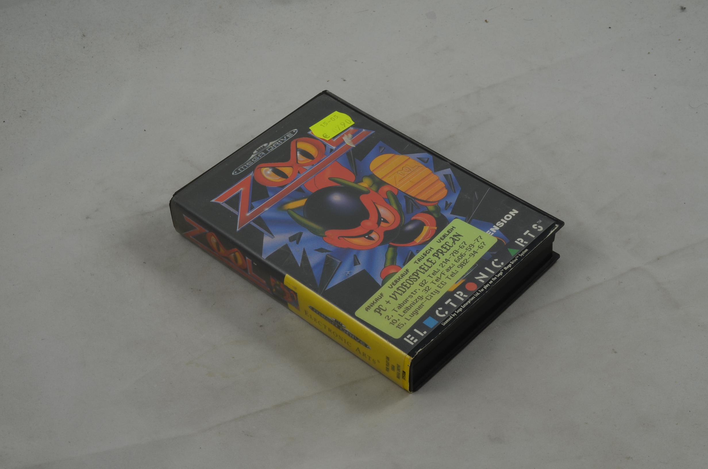 Produktbild von Zool Sega Mega Drive Spiel CB