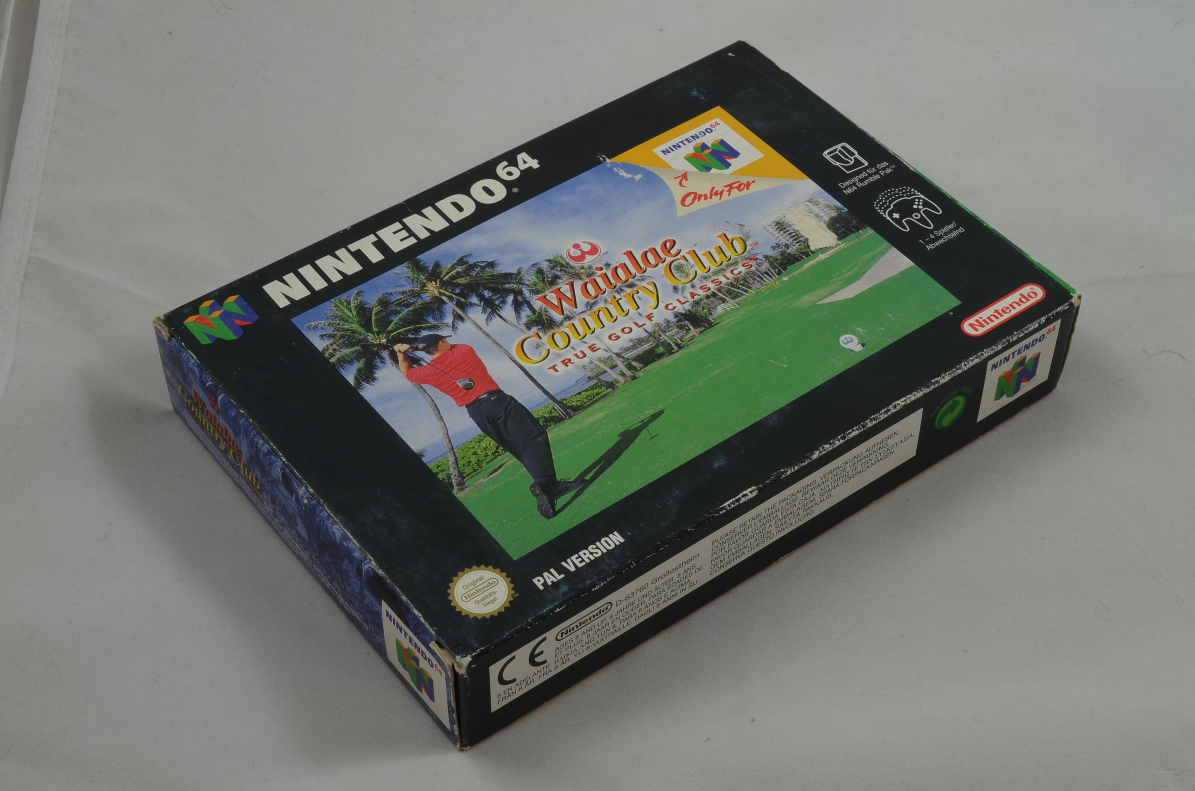 Produktbild von Waialae Country Club - True Golf Classics N64 Spiel CIB