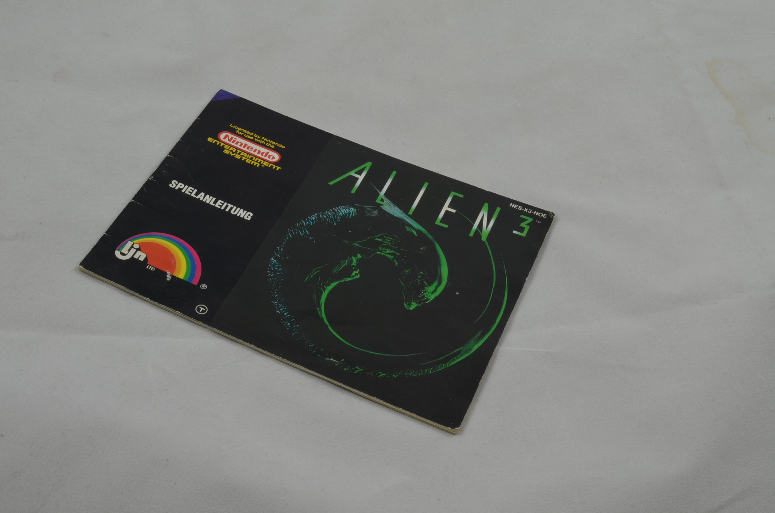 Produktbild von Alien 3 NES Anleitung
