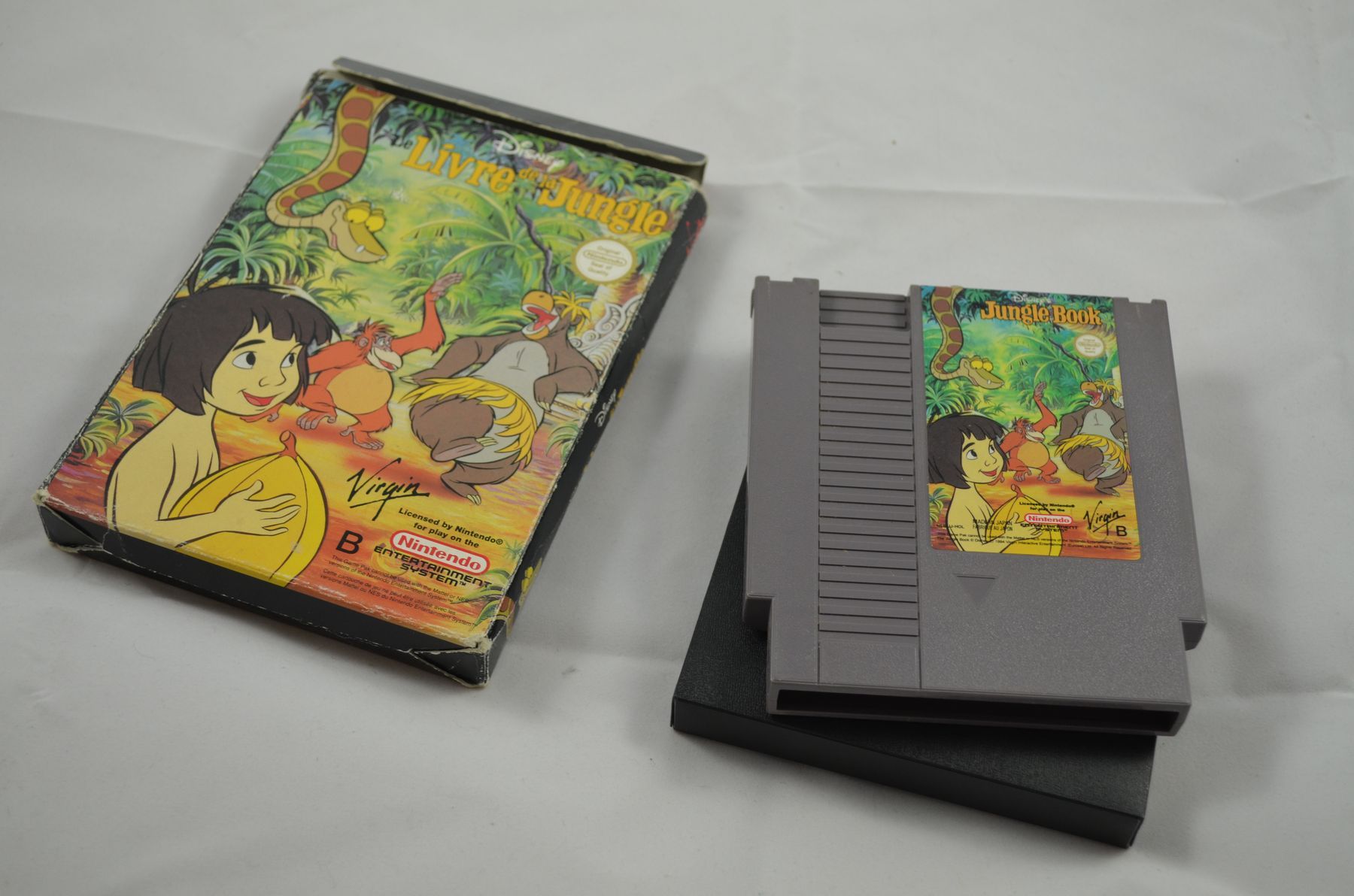 Produktbild von Das Dschungelbuch NES Spiel CB