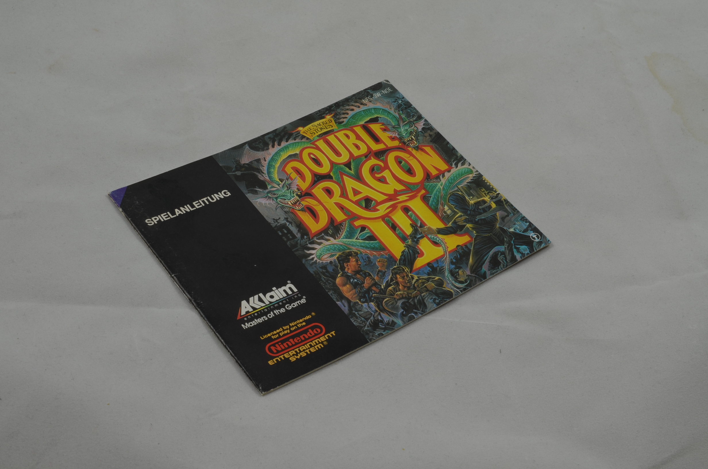 Produktbild von Double Dragon III NES Anleitung