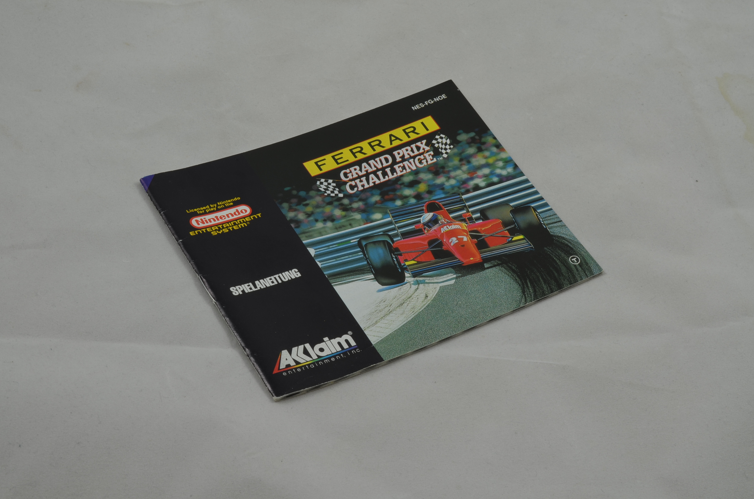 Produktbild von Ferrari Grand Prix Challenge NES Anleitung