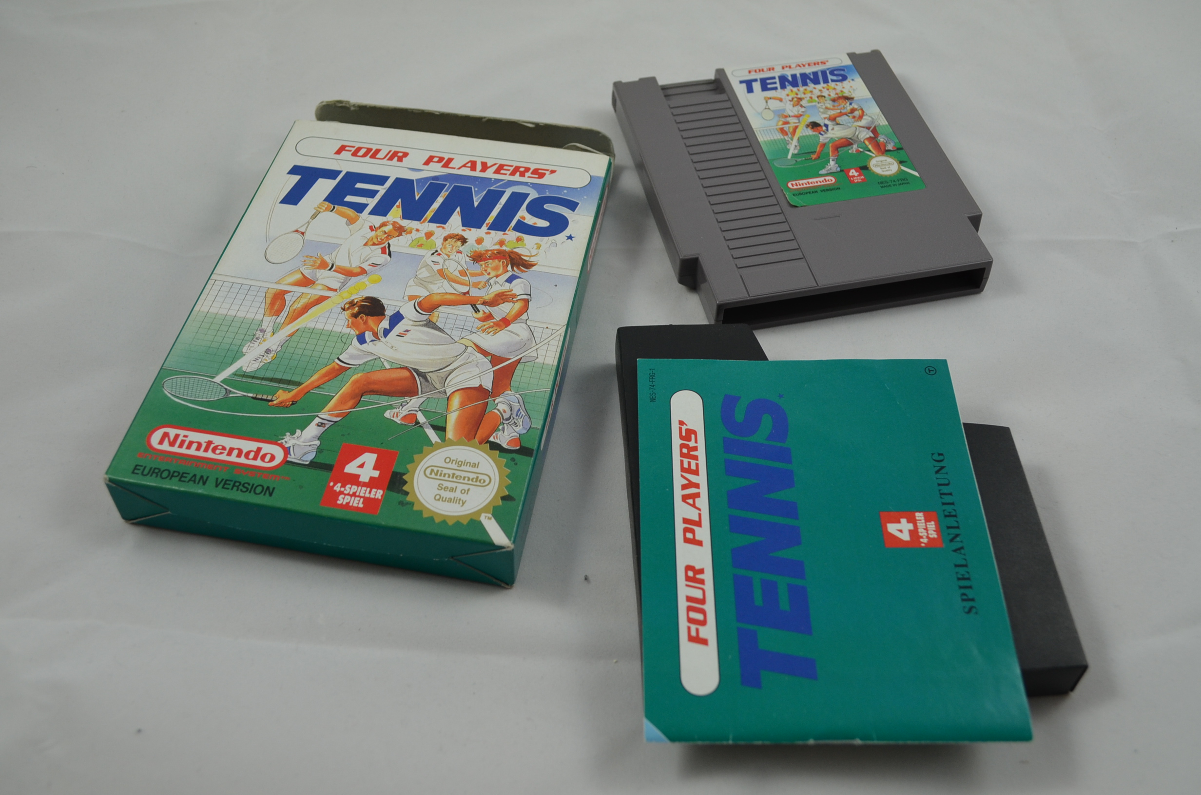 Produktbild von Four Players Tennis NES Spiel CIB (sehr gut) #2