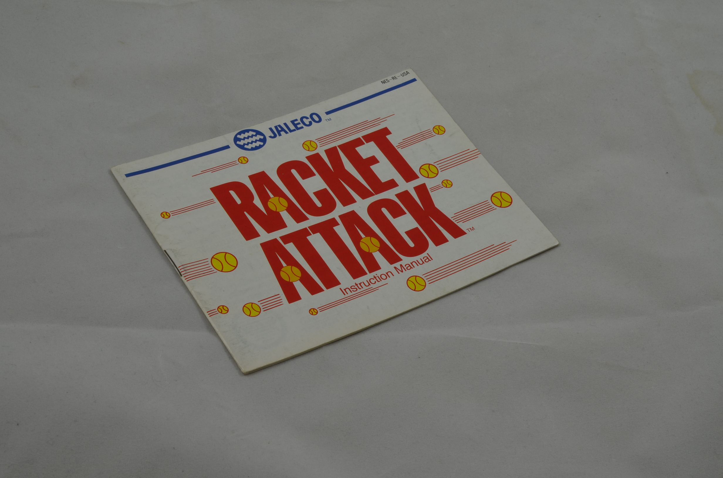 Produktbild von Racket Attack NES Anleitung