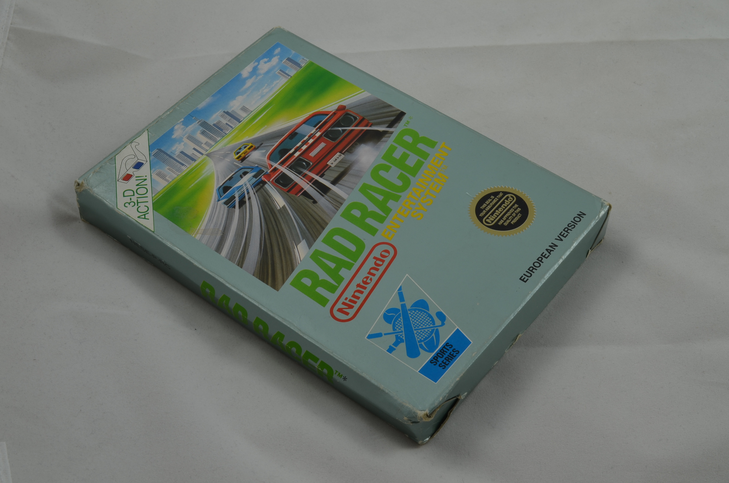 Produktbild von Rad Racer NES Spiel CB