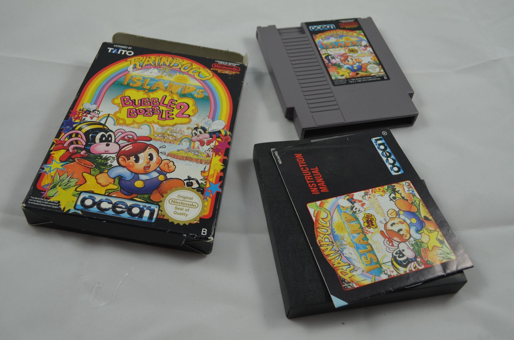 Produktbild von Rainbow Islands Bubble Bobble 2 NES Spiel CIB