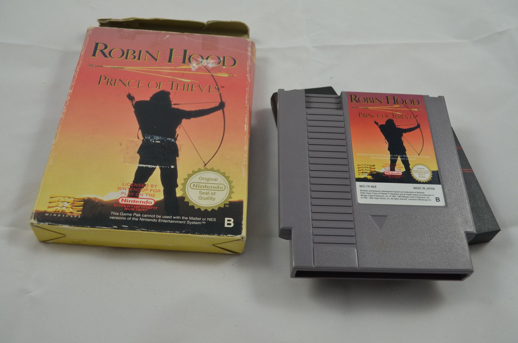 Produktbild von Robin Hood NES Spiel CB