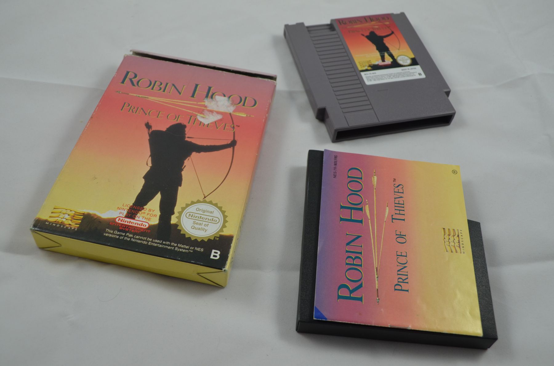 Produktbild von Robin Hood NES Spiel CIB
