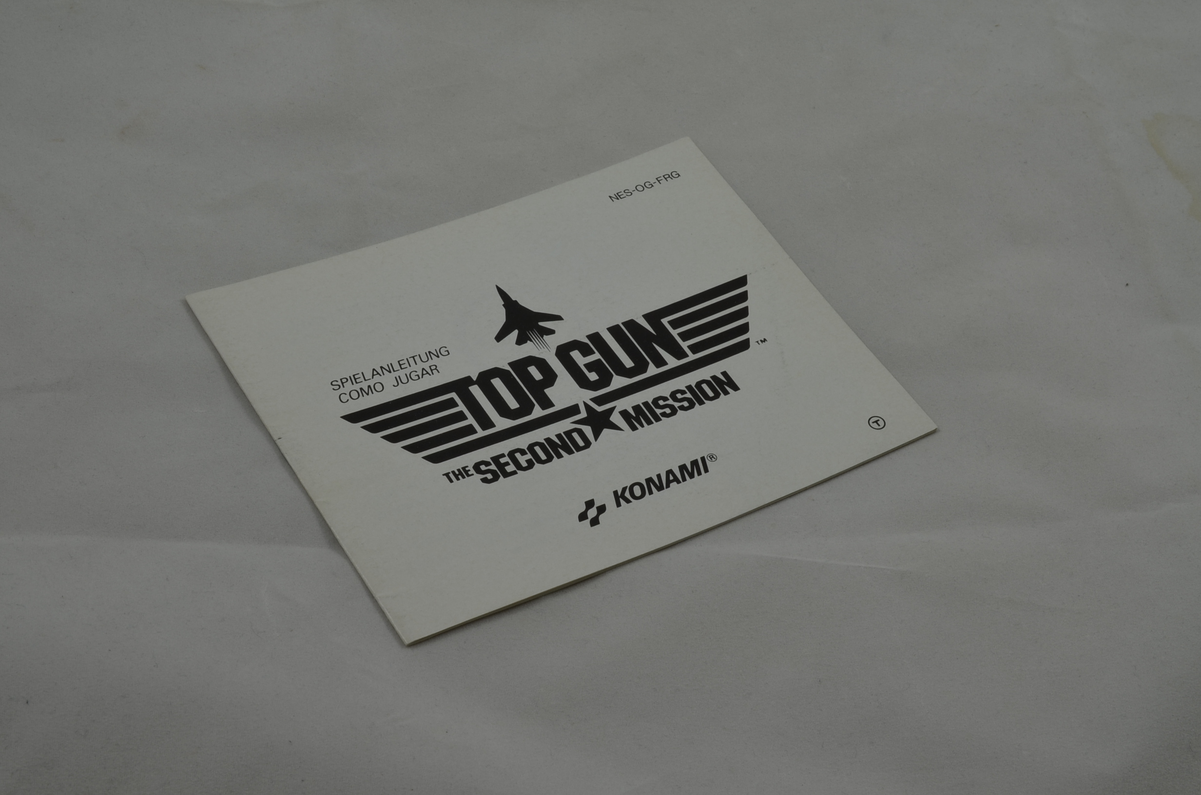 Produktbild von Top Gun Second Mission NES Anleitung