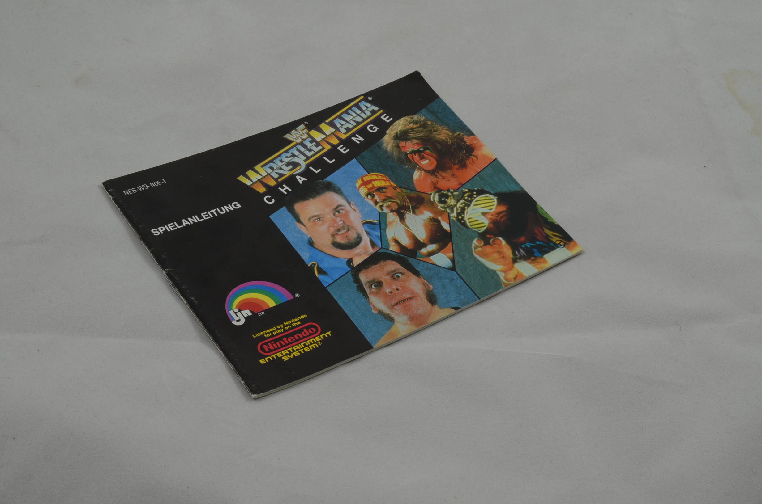 Produktbild von Wrestle Mania Challenge NES Anleitung
